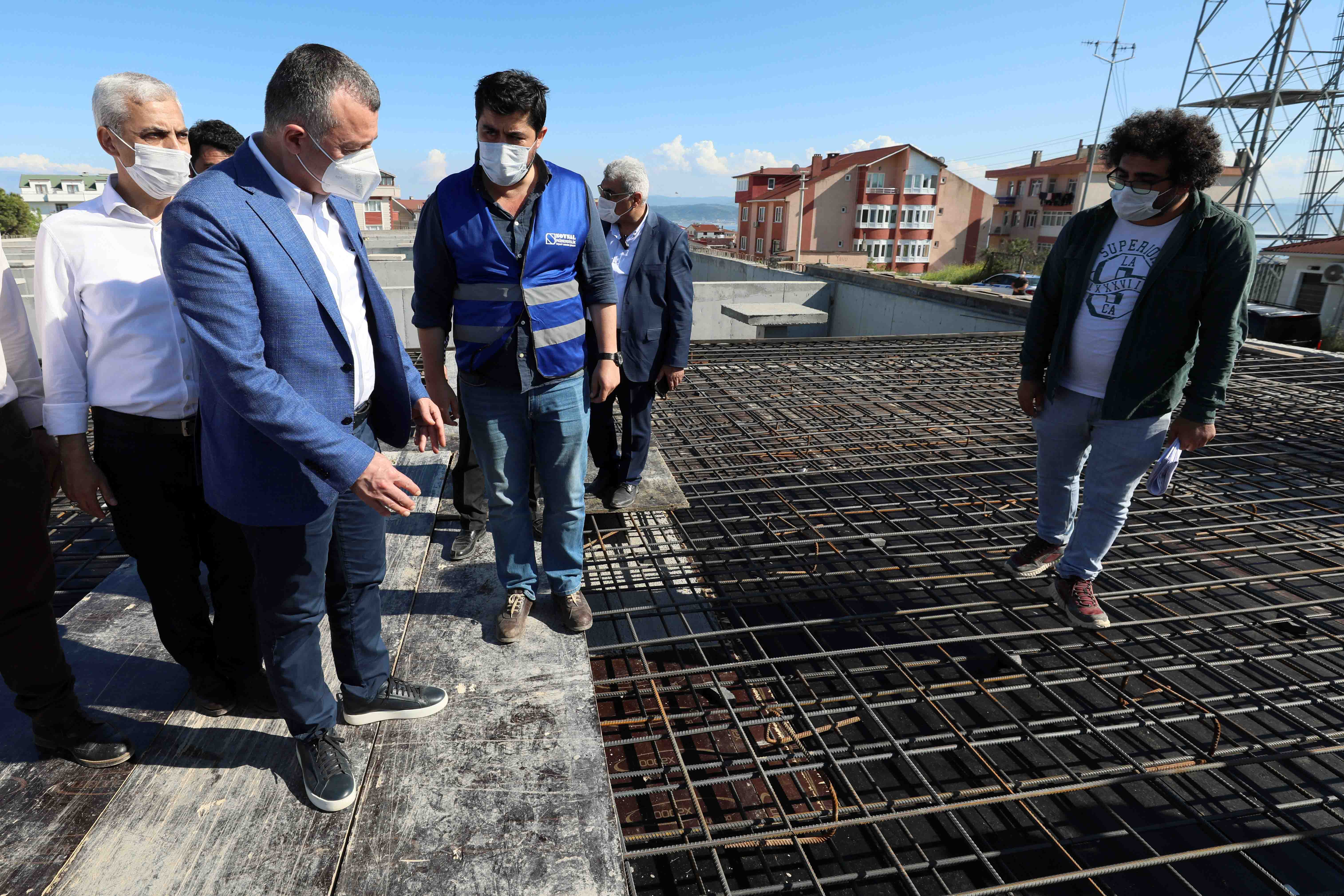BAŞKAN BÜYÜKAKIN, ‘’DARICA’DAKİ DEPOMUZUN YÜZDE SEKSENİNİ TAMAMLADIK’’