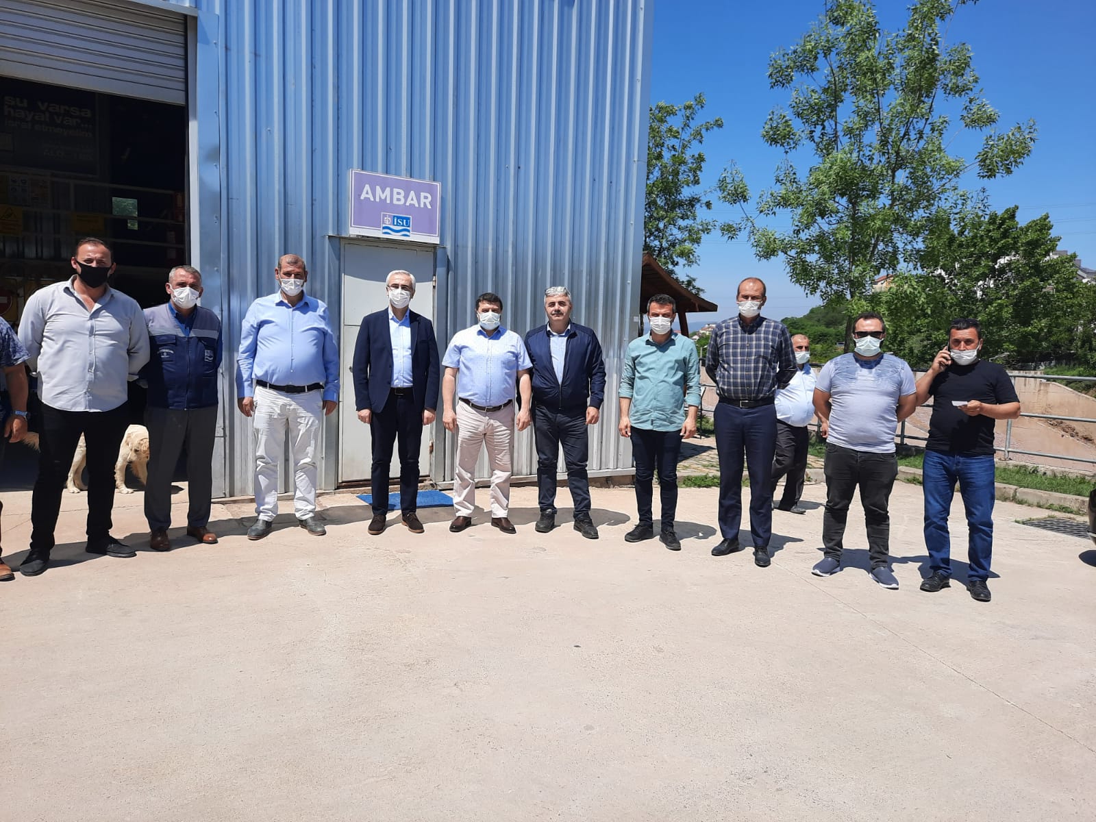 GENEL MÜDÜR ALİ SAĞLIK, NÖBETÇİ EKİPLER İLE BAYRAMLAŞTI