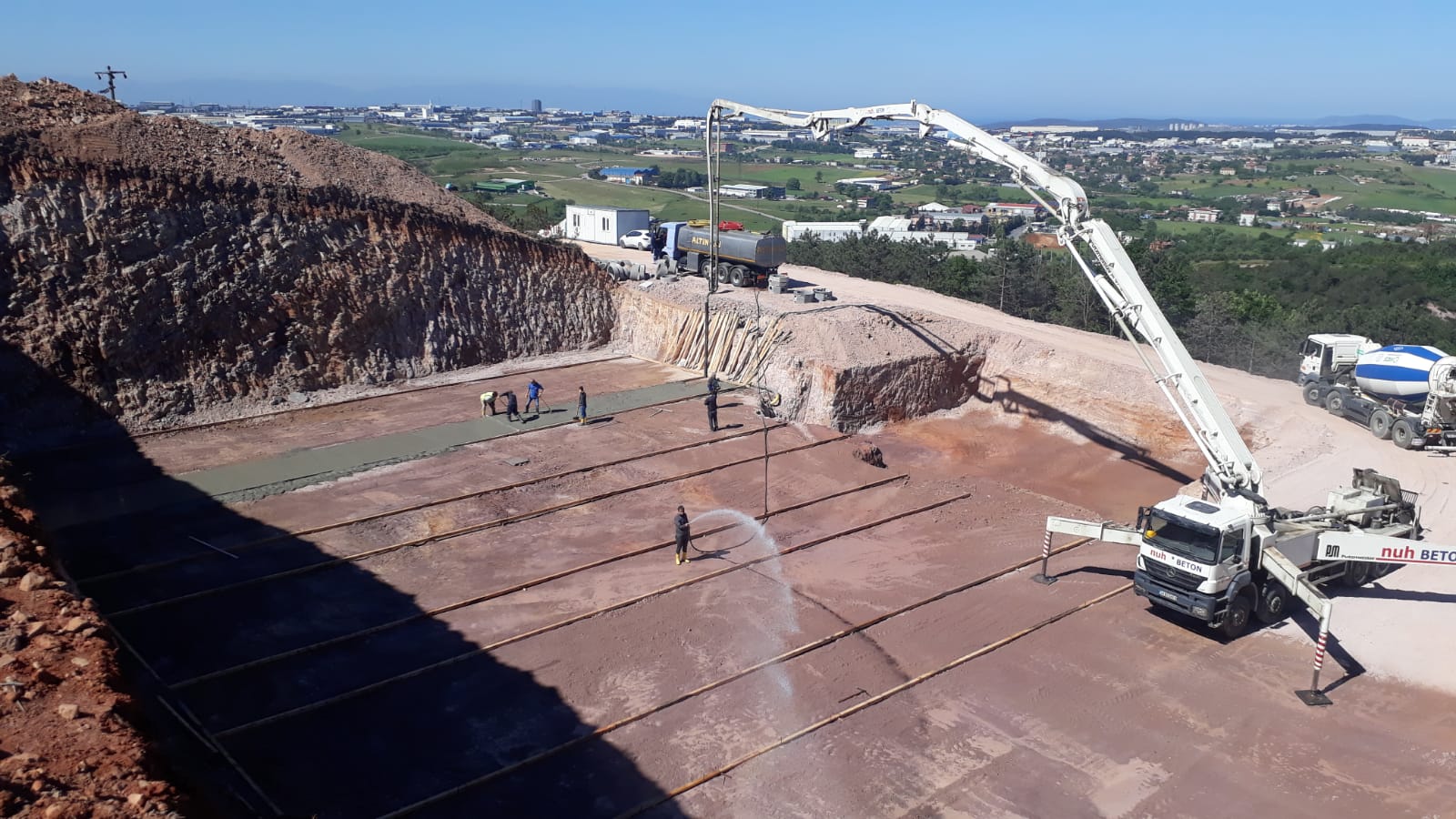  GEBZE BALÇIK’TA 5 BİN M3 DEPO İNŞAATI SÜRÜYOR