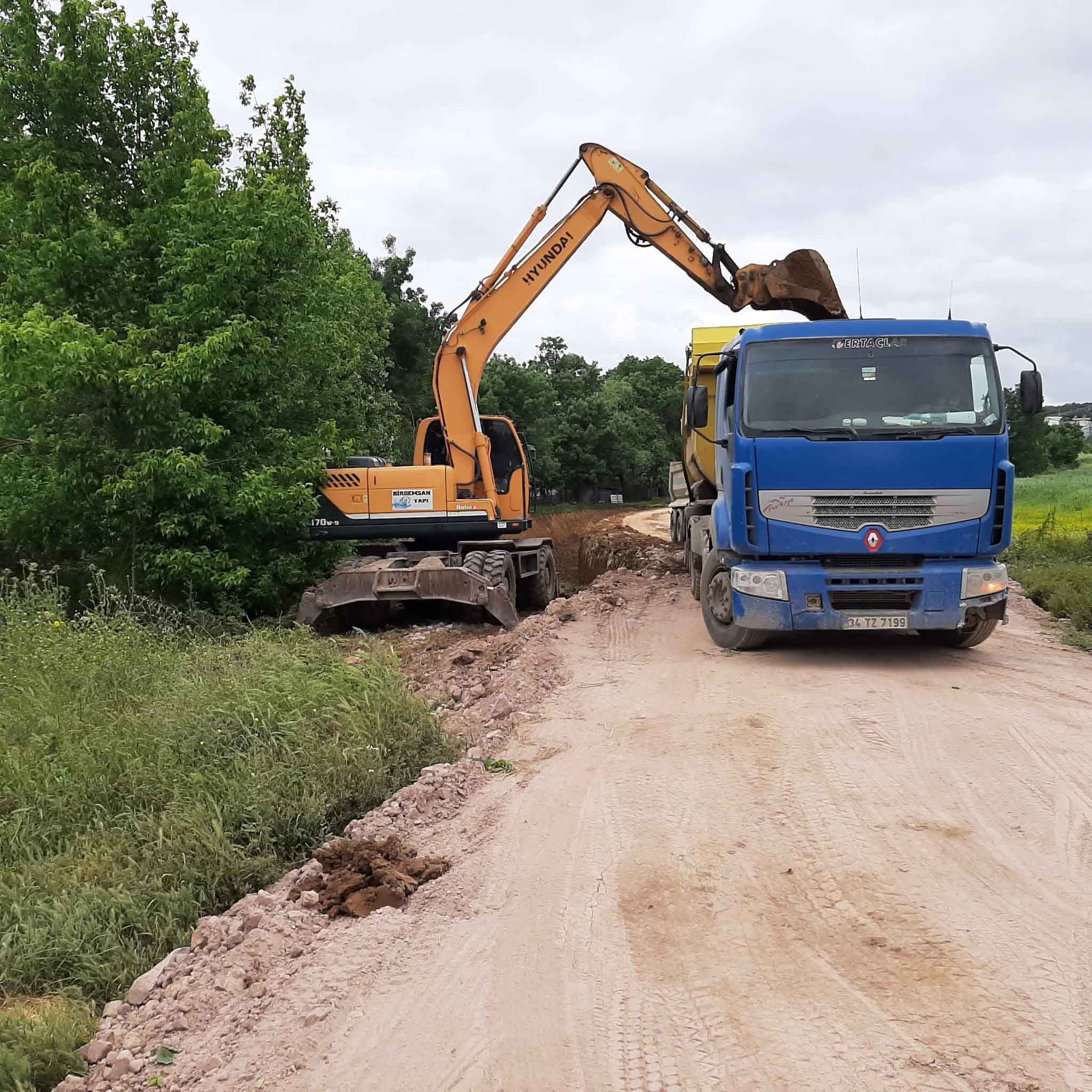 GEBZE BALÇIK DERESİ’NİN ISLAHINA BAŞLANDI