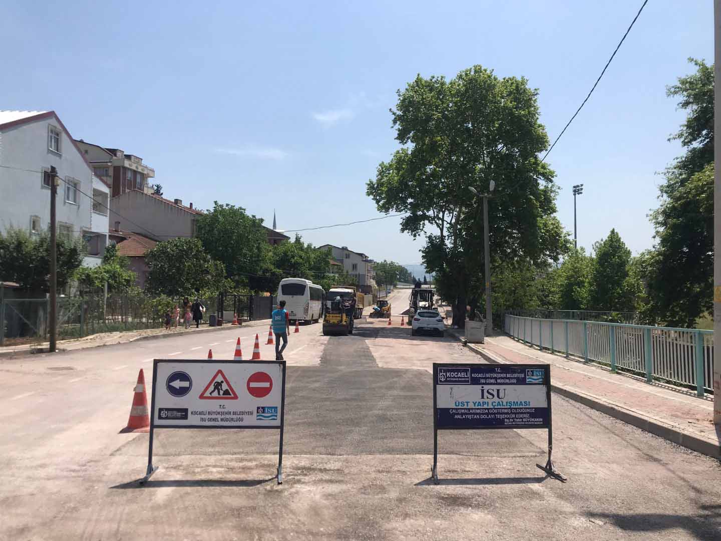 DERİNCE’DE KAMURAN CADDESİ MODERN ÜSTYAPIYA KAVUŞTU