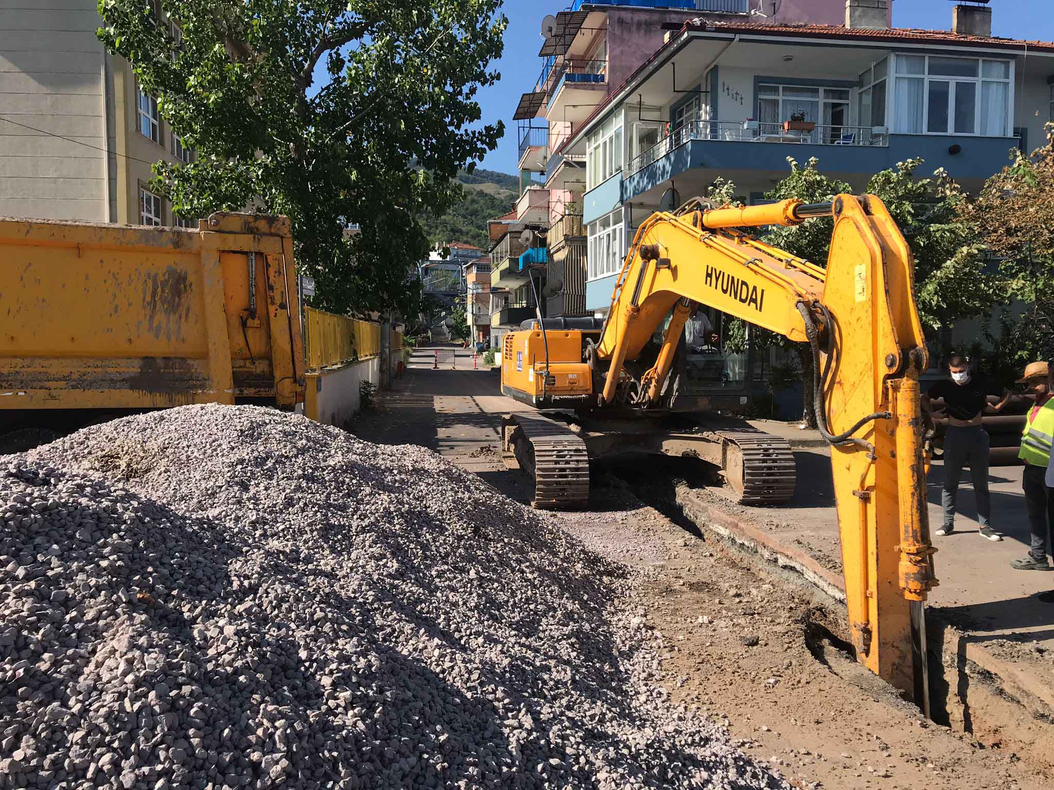 GÖLCÜK VE KARAMÜRSEL’E  SAĞLIKLI ALTYAPI ÇALIŞMASI