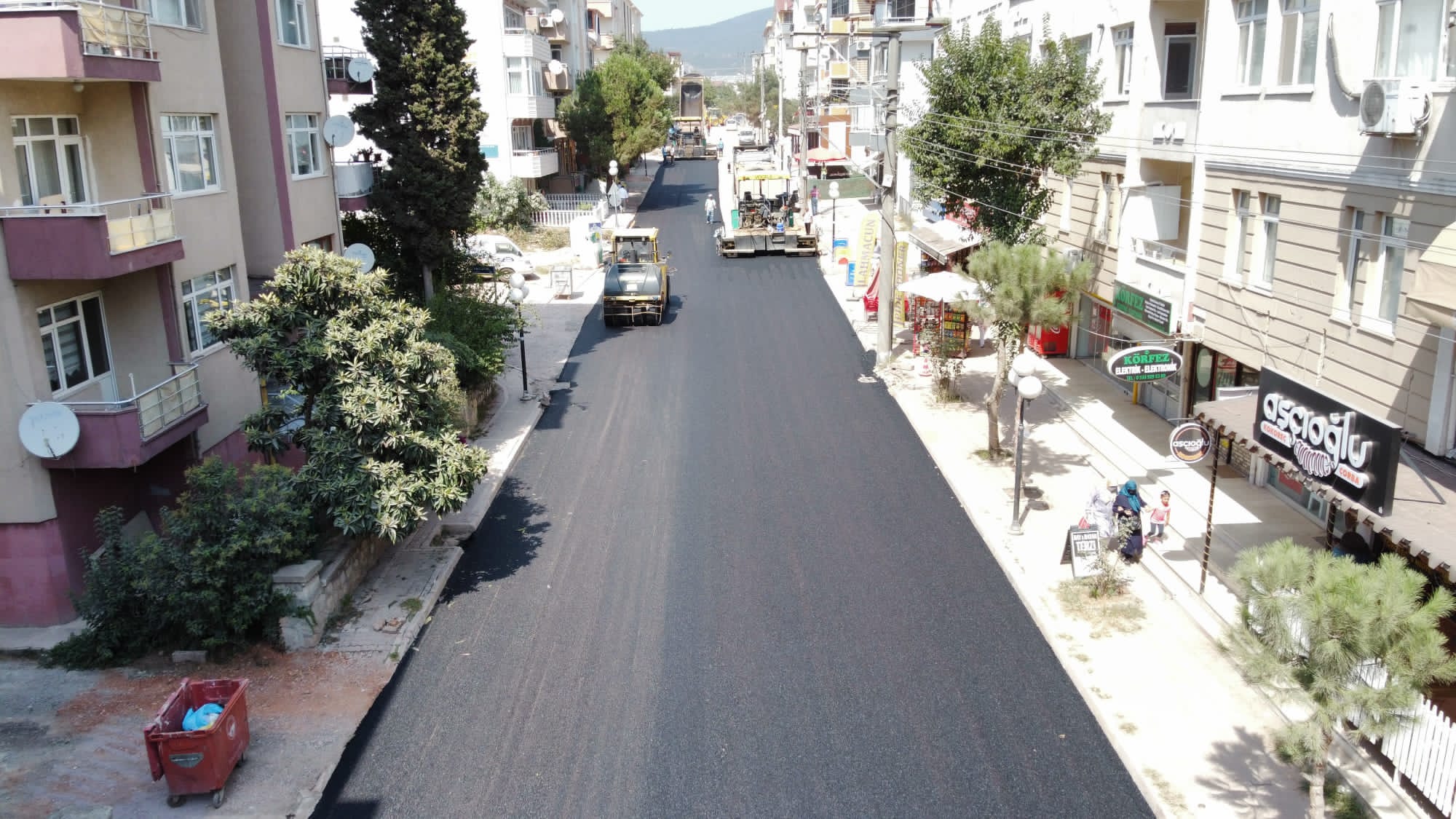 DERİNCE YAVUZ SULTAN MAHALLESİNDE ÜSTYAPI ÇALIŞMALARI YAPILIYOR