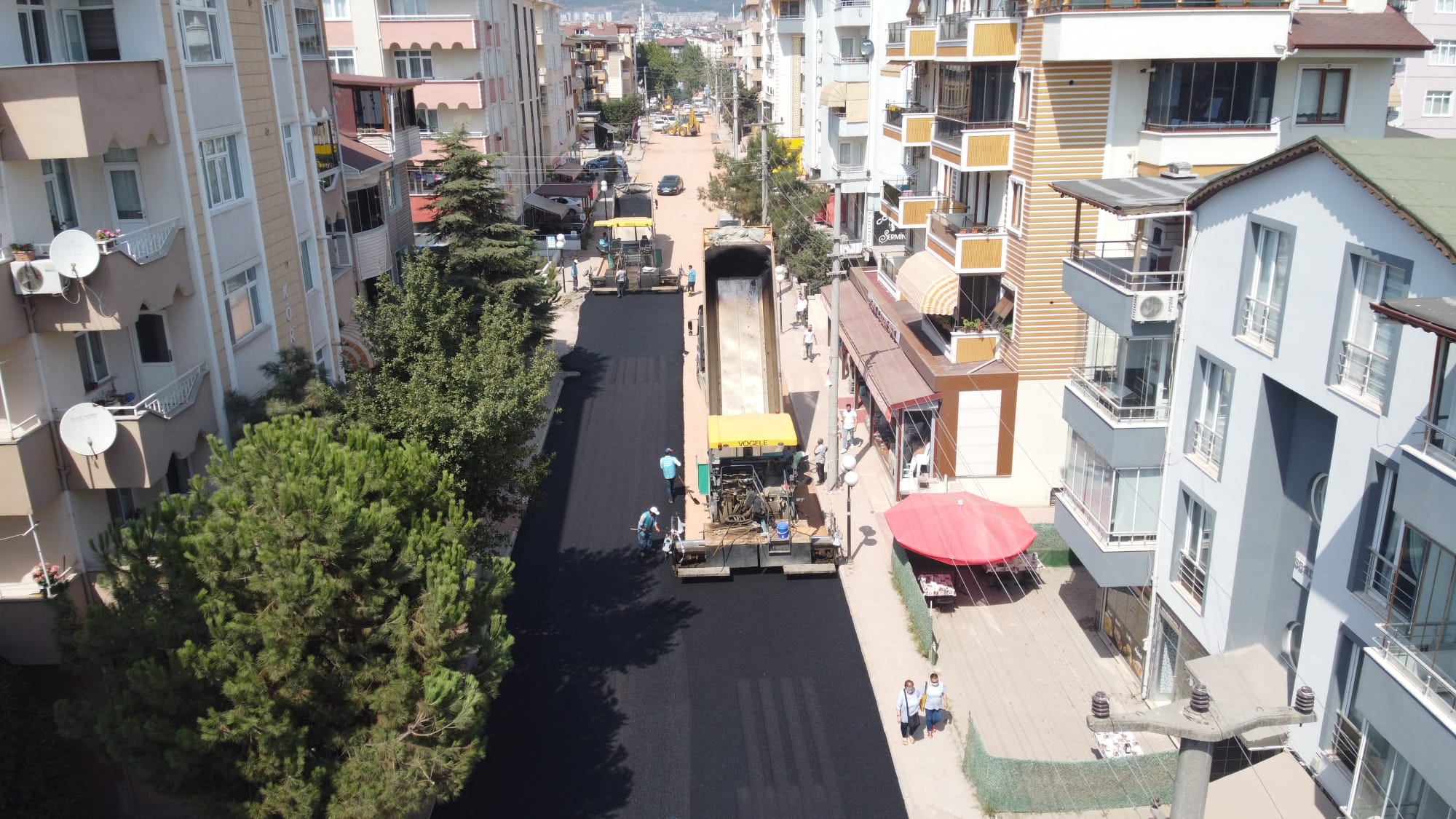 DERİNCE YAVUZ SULTAN MAHALLESİNDE ÜSTYAPI ÇALIŞMALARI YAPILIYOR