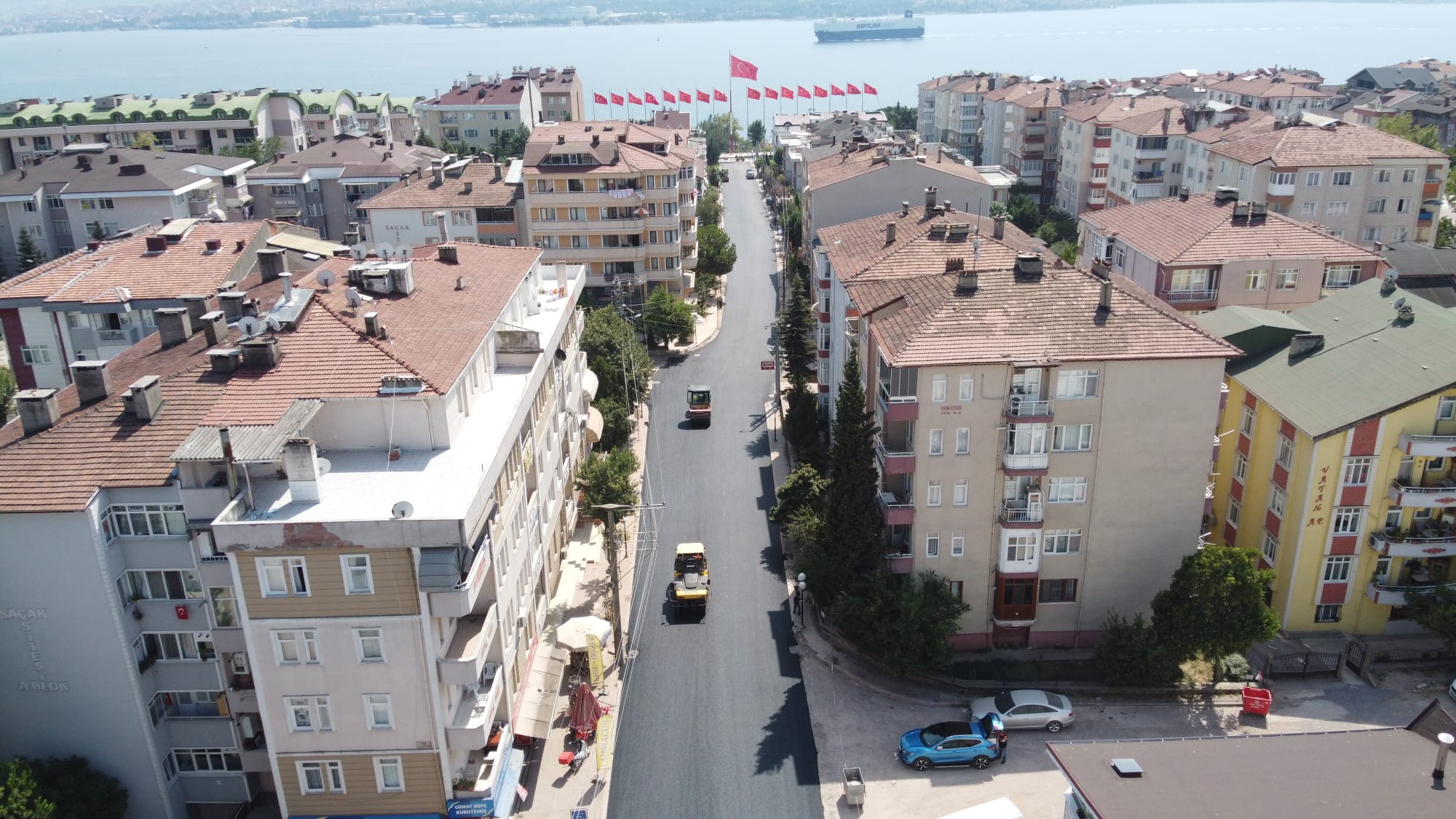 DERİNCE YAVUZ SULTAN MAHALLESİNDE ÜSTYAPI ÇALIŞMALARI YAPILIYOR