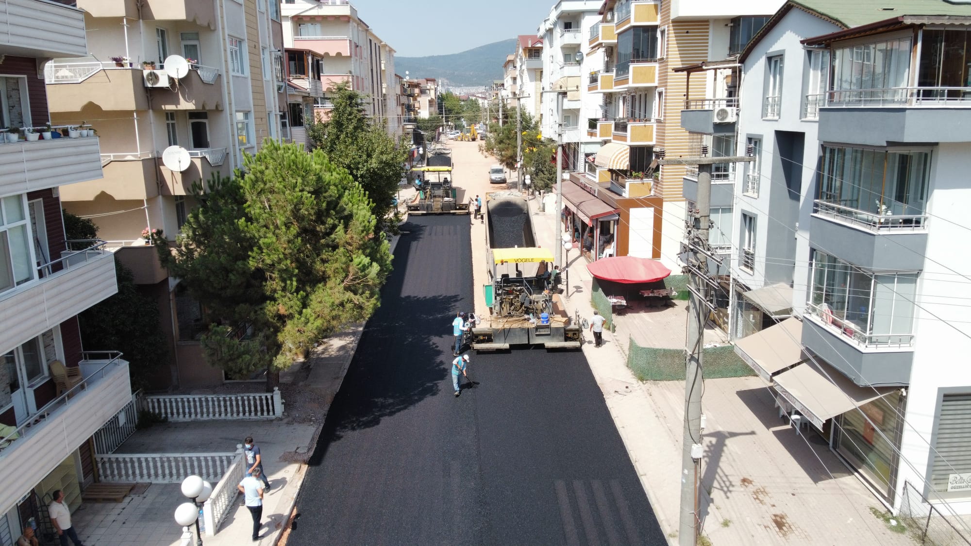 DERİNCE YAVUZ SULTAN MAHALLESİNDE ÜSTYAPI ÇALIŞMALARI YAPILIYOR