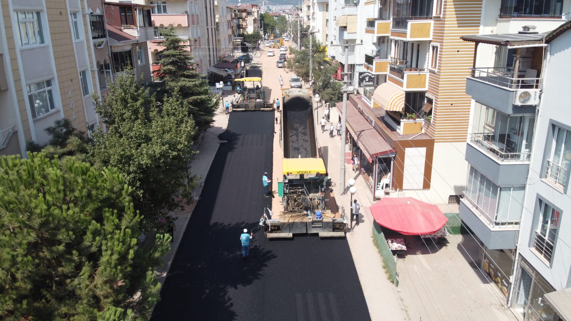 DERİNCE YAVUZ SULTAN MAHALLESİNDE ÜSTYAPI ÇALIŞMALARI YAPILIYOR