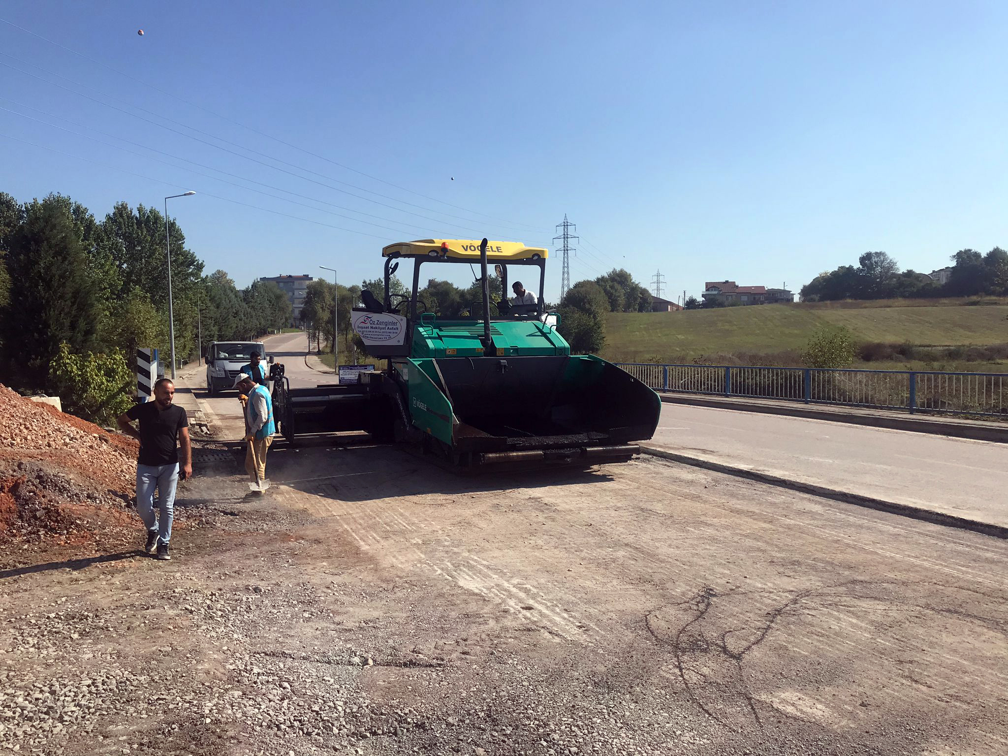 BAŞİSKELE YENİKÖY KOLEJ CADDESİNDE  ALTYAPI VE ÜSTYAPI ÇALIŞMALARI TAMAMLANDI