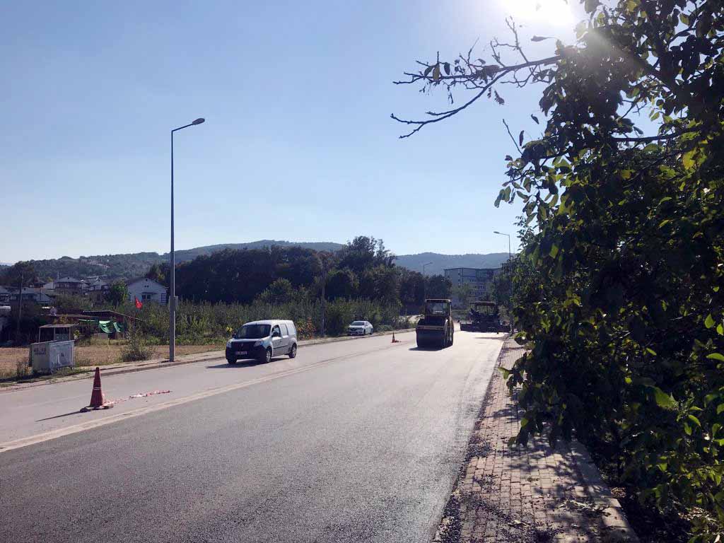 BAŞİSKELE YENİKÖY KOLEJ CADDESİNDE  ALTYAPI VE ÜSTYAPI ÇALIŞMALARI TAMAMLANDI