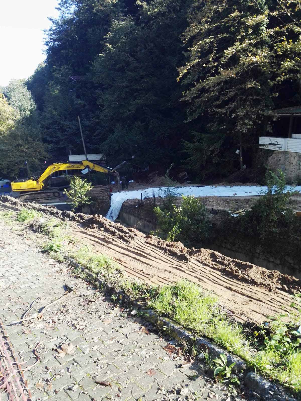 KARTEPE MAŞUKİYE AYGIRDERESİ ISLAH EDİLİYOR