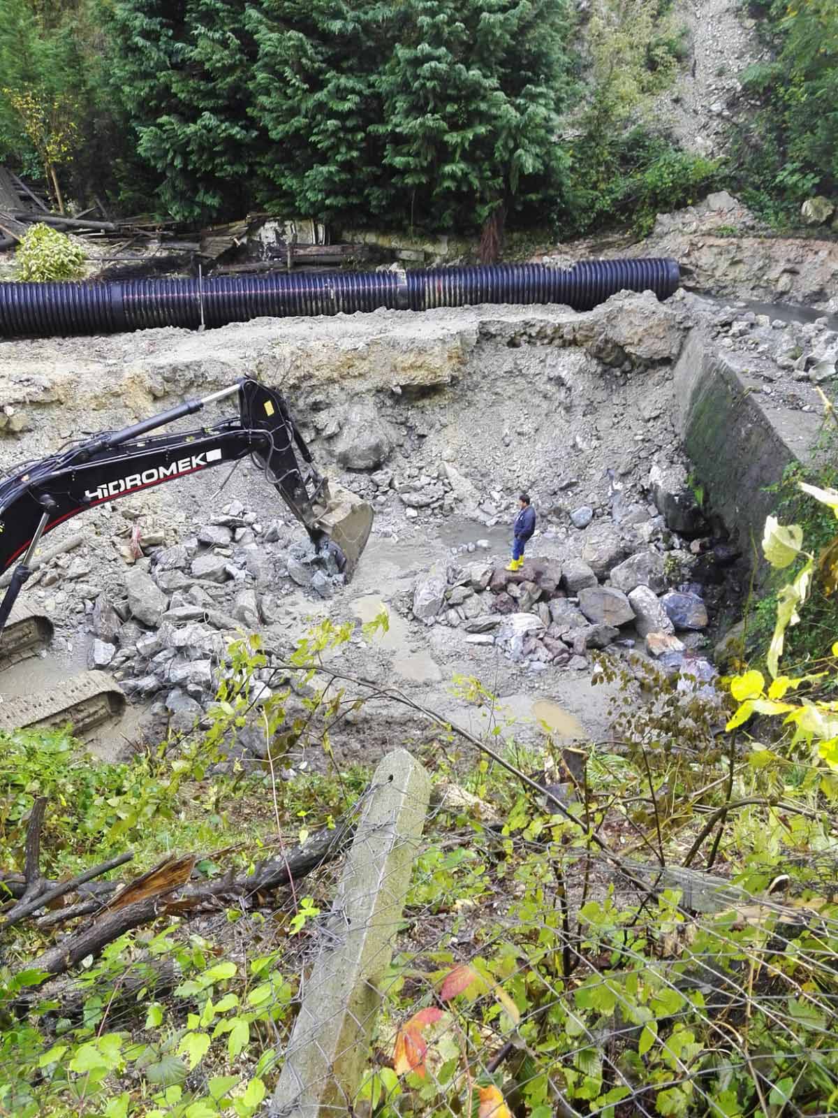 KARTEPE MAŞUKİYE AYGIRDERESİ ISLAH EDİLİYOR