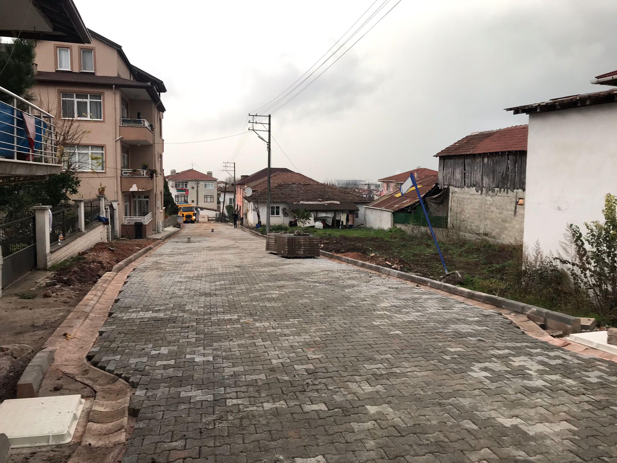 BAŞİSKELE’DE ALTYAPIDAN SONRA ÜSTYAPI ÇALIŞMALARI YAPILIYOR