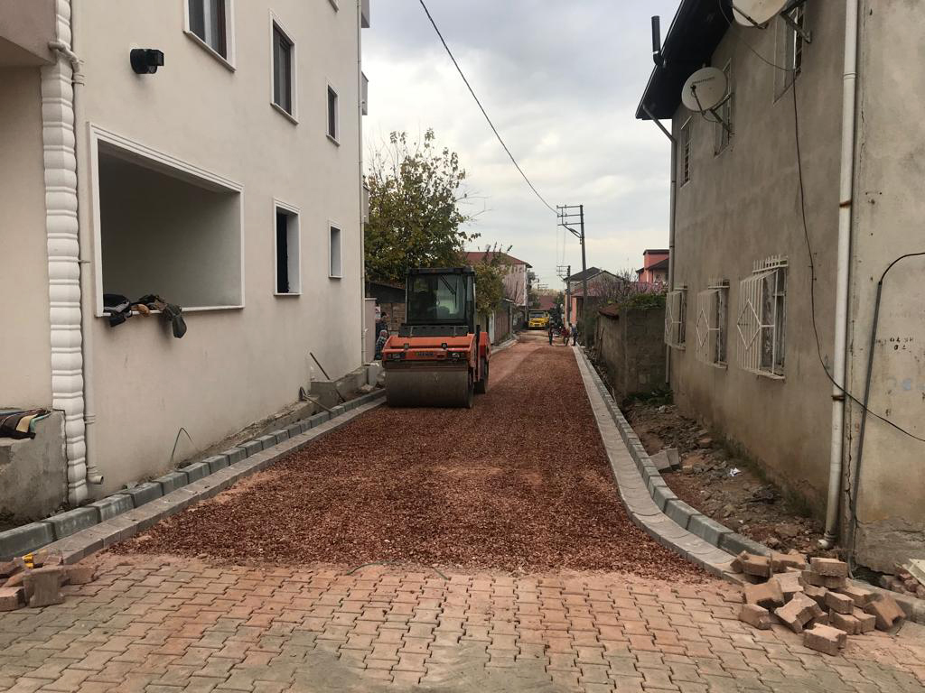 BAŞİSKELE’DE ALTYAPIDAN SONRA ÜSTYAPI ÇALIŞMALARI YAPILIYOR