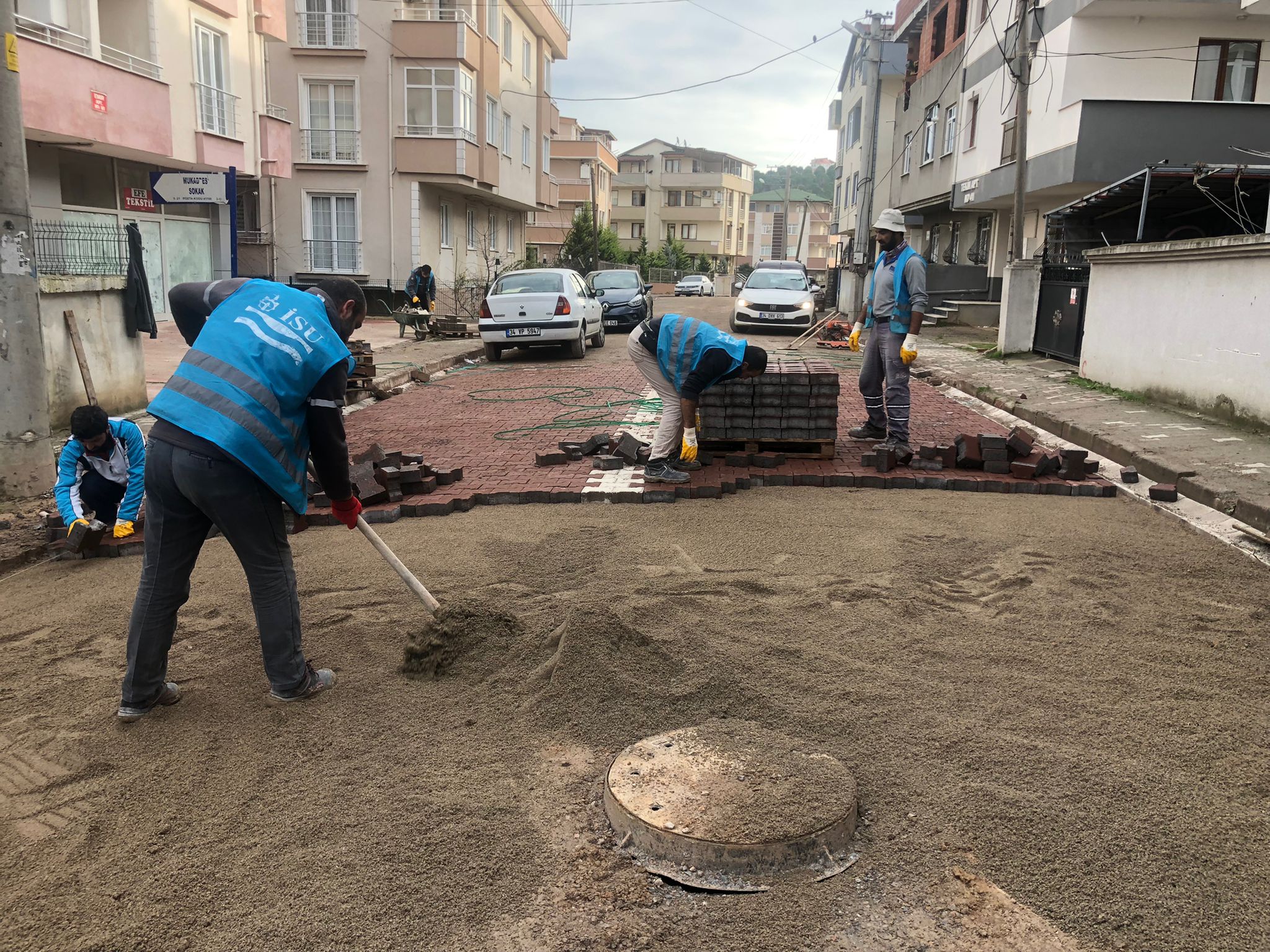 DARICA KAZIM KARABEKİR MAH. İNÖNÜ CADDESİ PARKE ÇALIŞMALARI