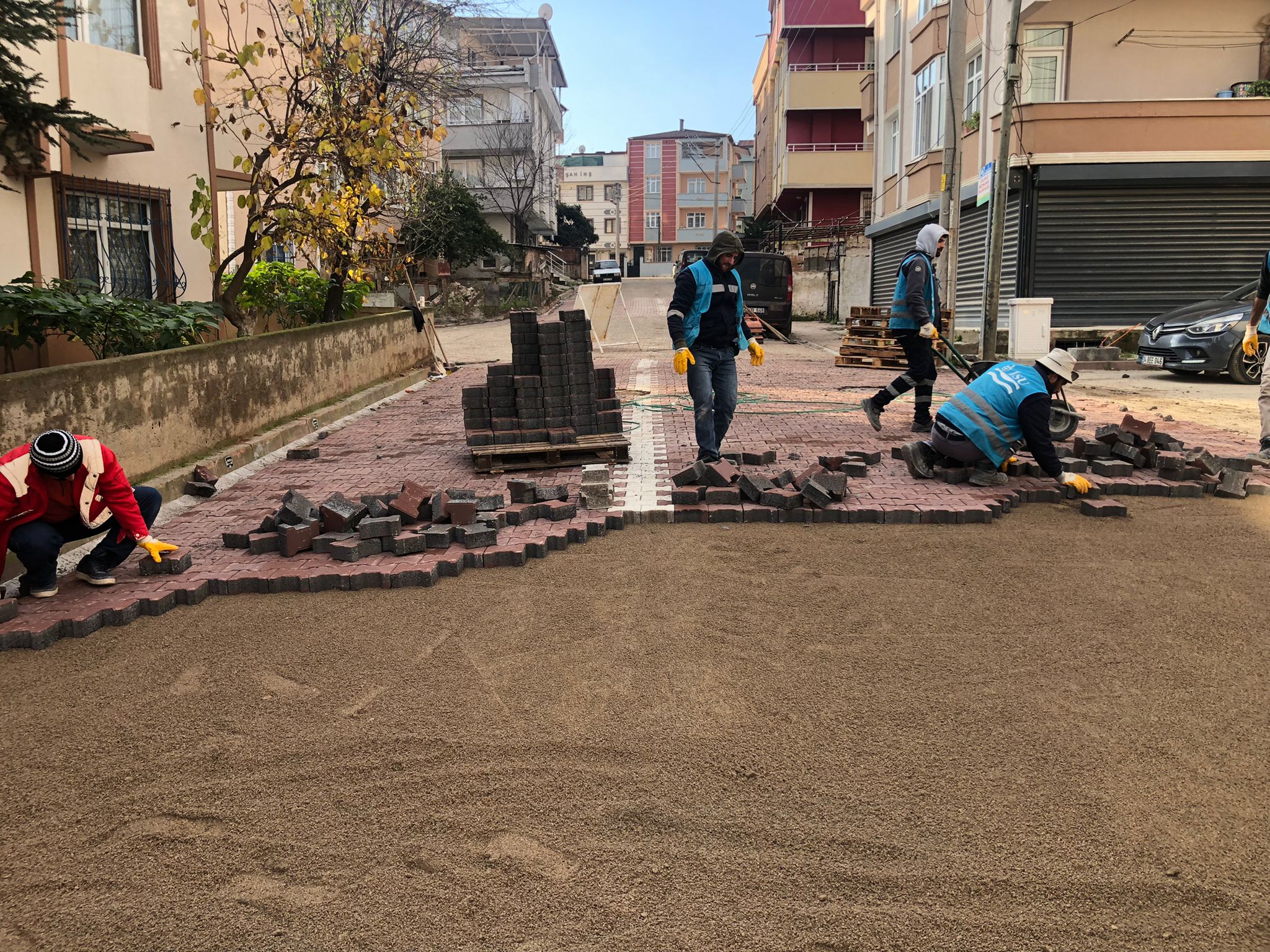 DARICA KAZIM KARABEKİR MAH. İNÖNÜ CADDESİ PARKE ÇALIŞMALARI