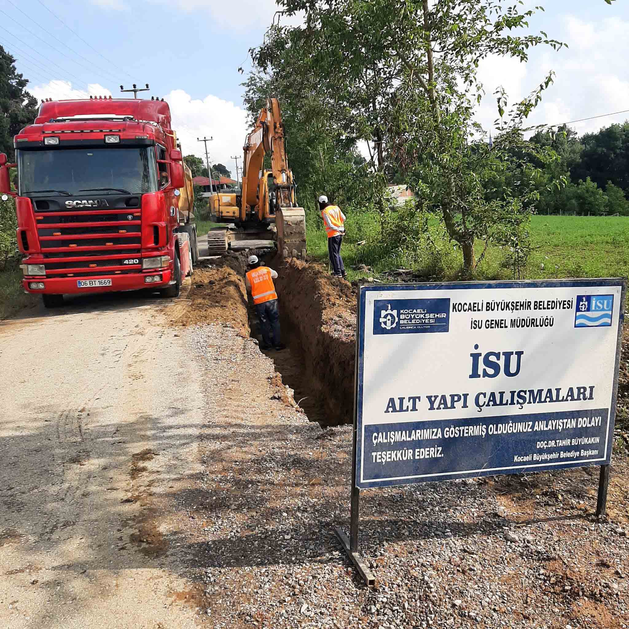 İZMİT ORTAKÖY DÜĞMECİLER MAHALLESİNDE ÖNEMLİ ÇALIŞMALAR