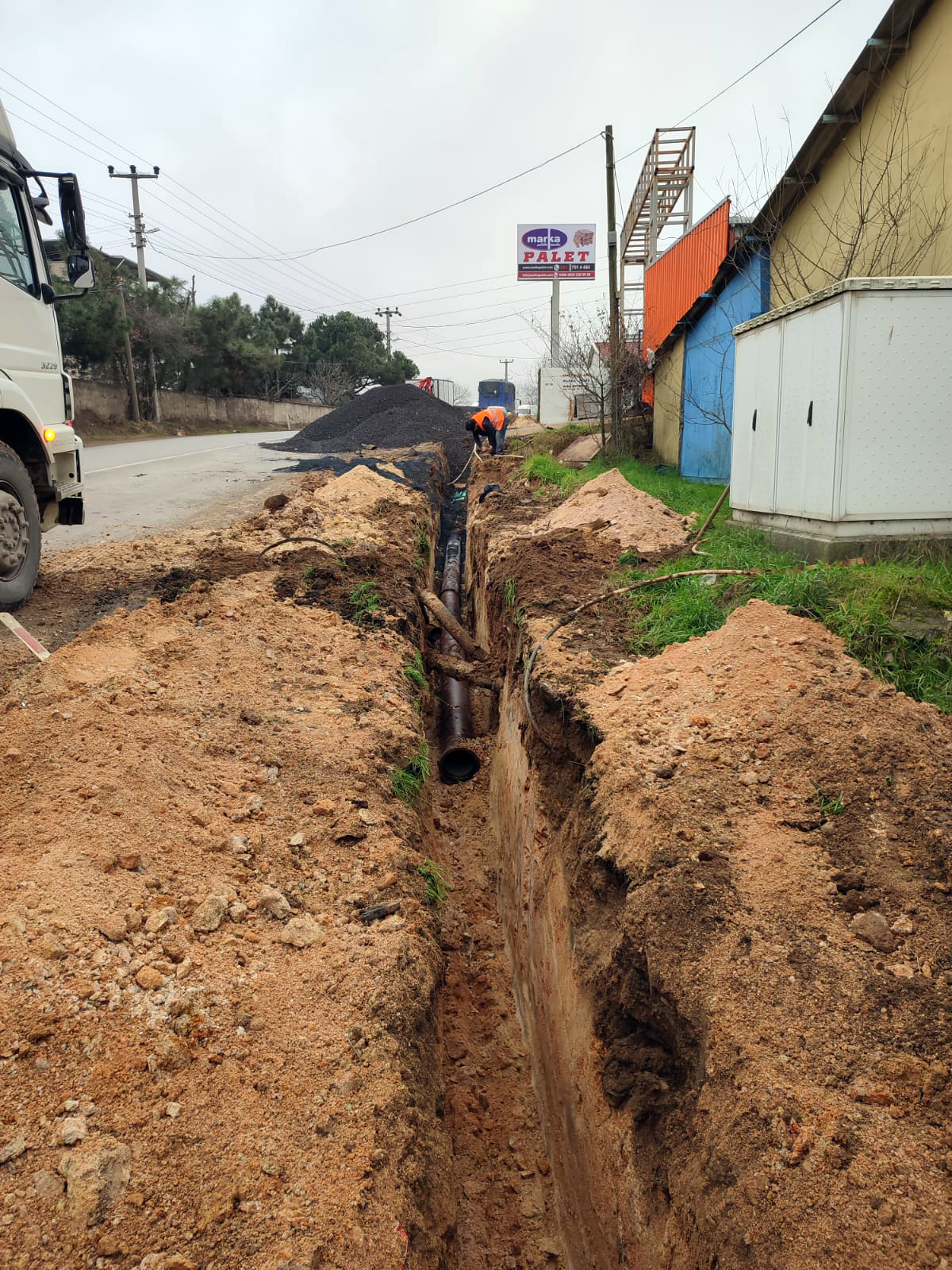 GEBZE BALÇIK MAHALLESİNDE ALTYAPI ÇALIŞMALARI  SON AŞAMAYA GELDİ