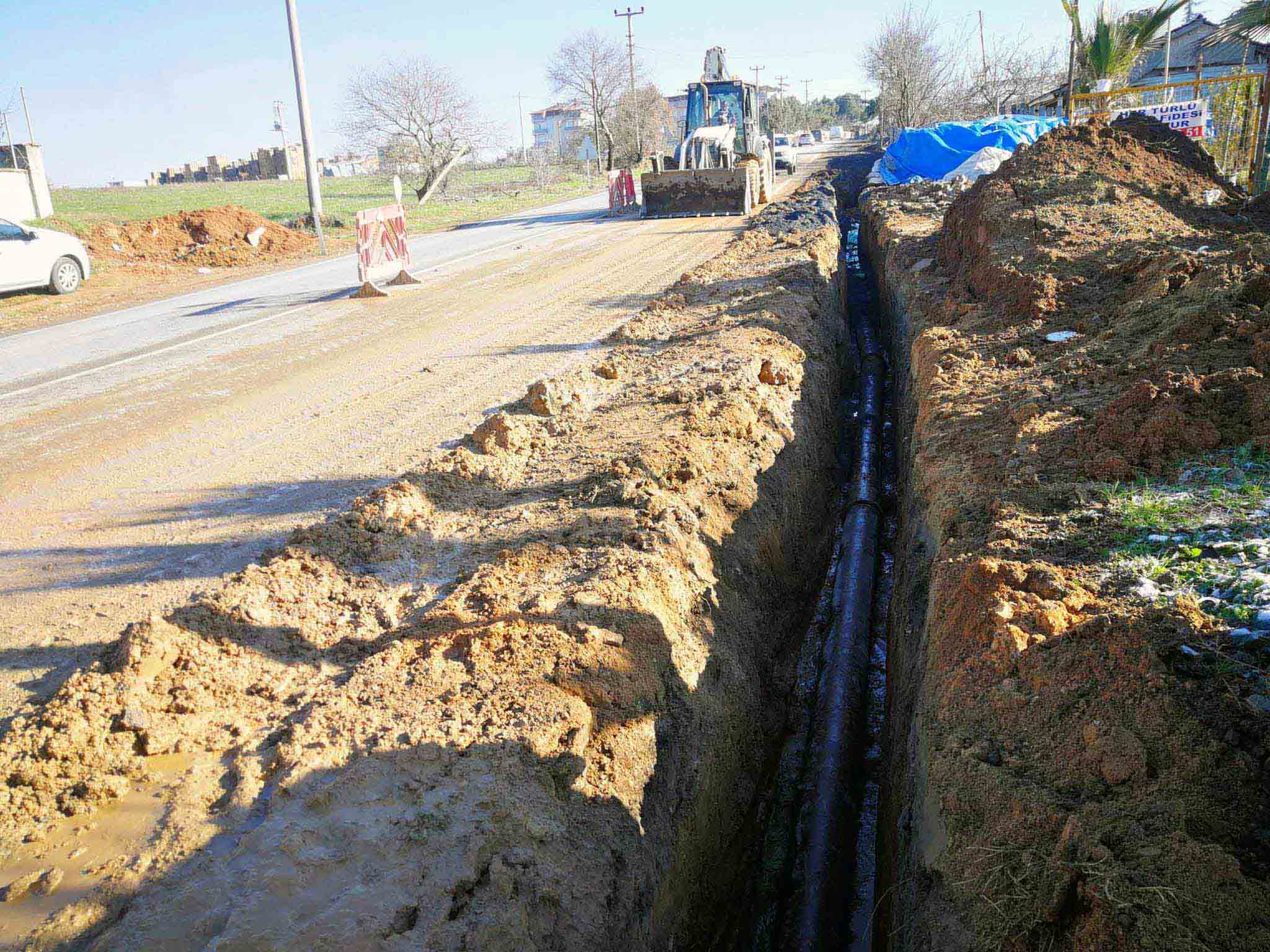 GEBZE BALÇIK MAHALLESİNDE ALTYAPI ÇALIŞMALARI  SON AŞAMAYA GELDİ