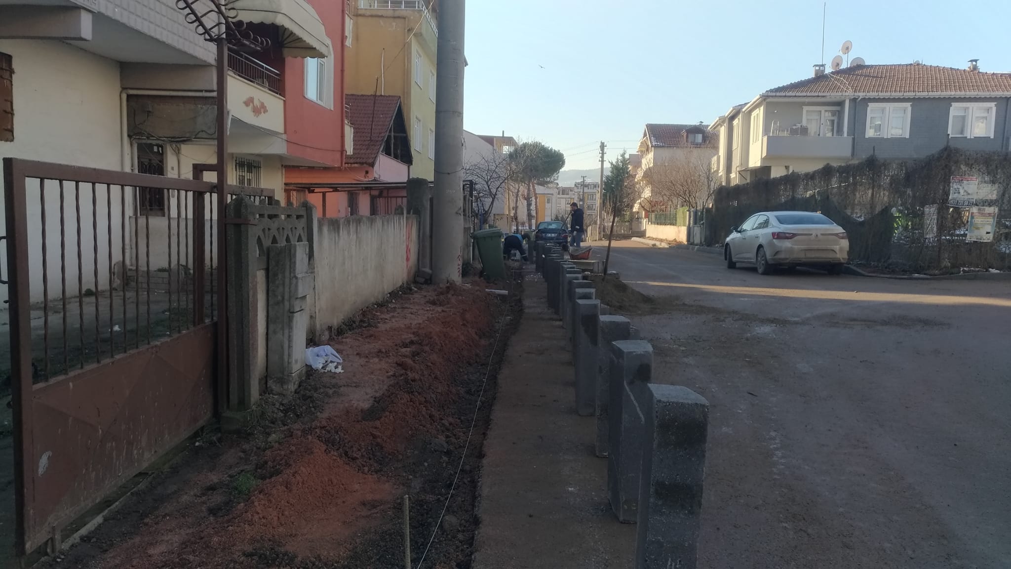KAR SONRASI ALTYAPI VE ÜSTYAPI ÇALIŞMALARI BAŞLADI