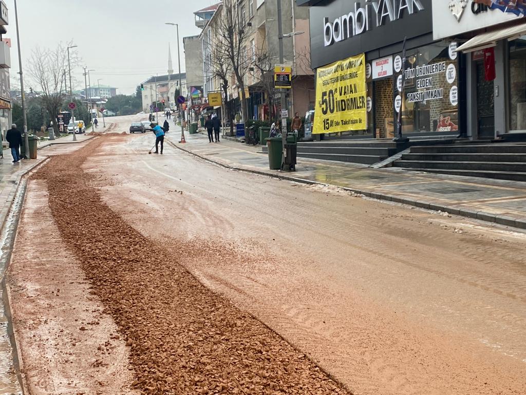 KAR SONRASI ALTYAPI VE ÜSTYAPI ÇALIŞMALARI BAŞLADI