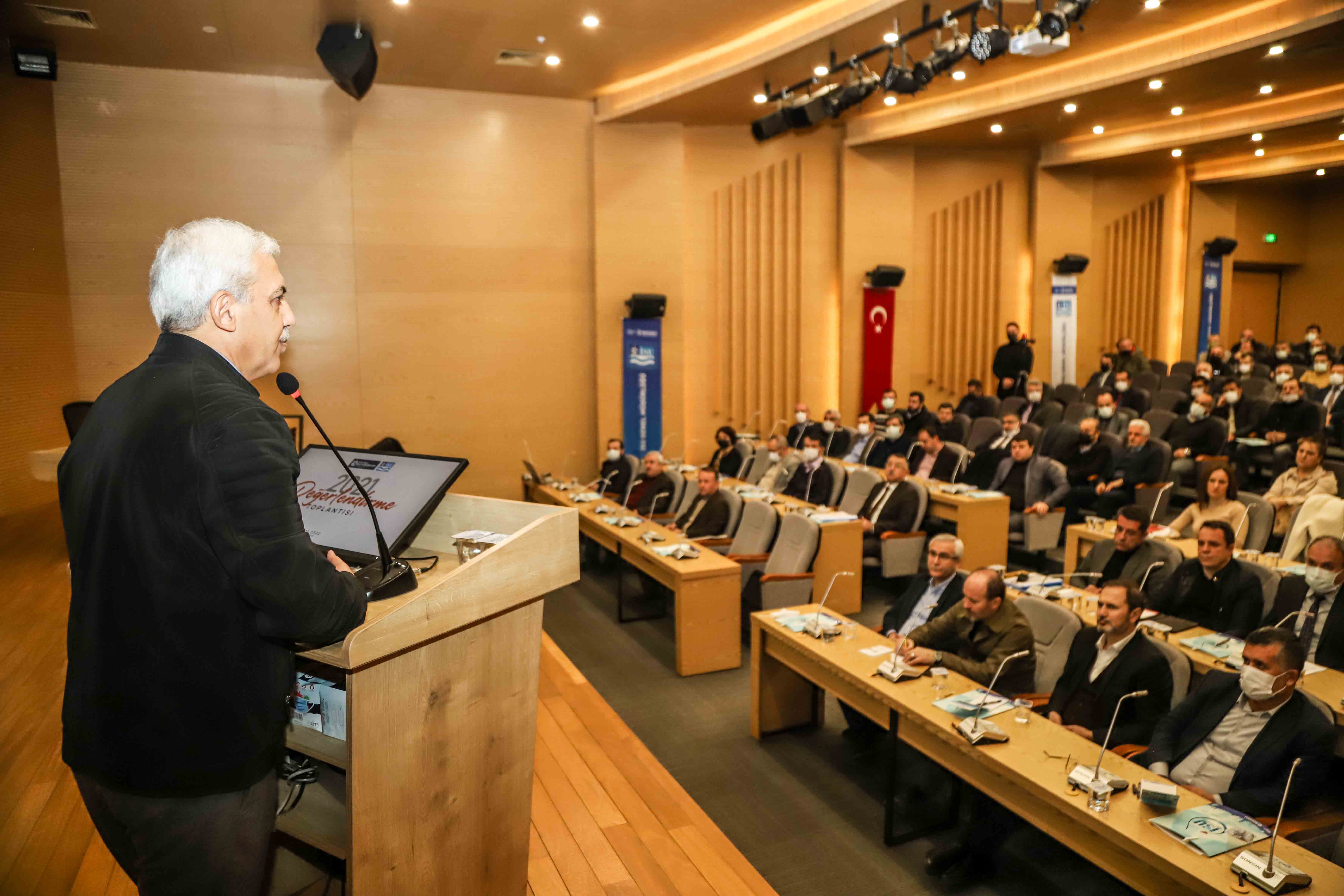 İSU 2021 YILI DEĞERLENDİRME TOPLANTISI YAPILDI