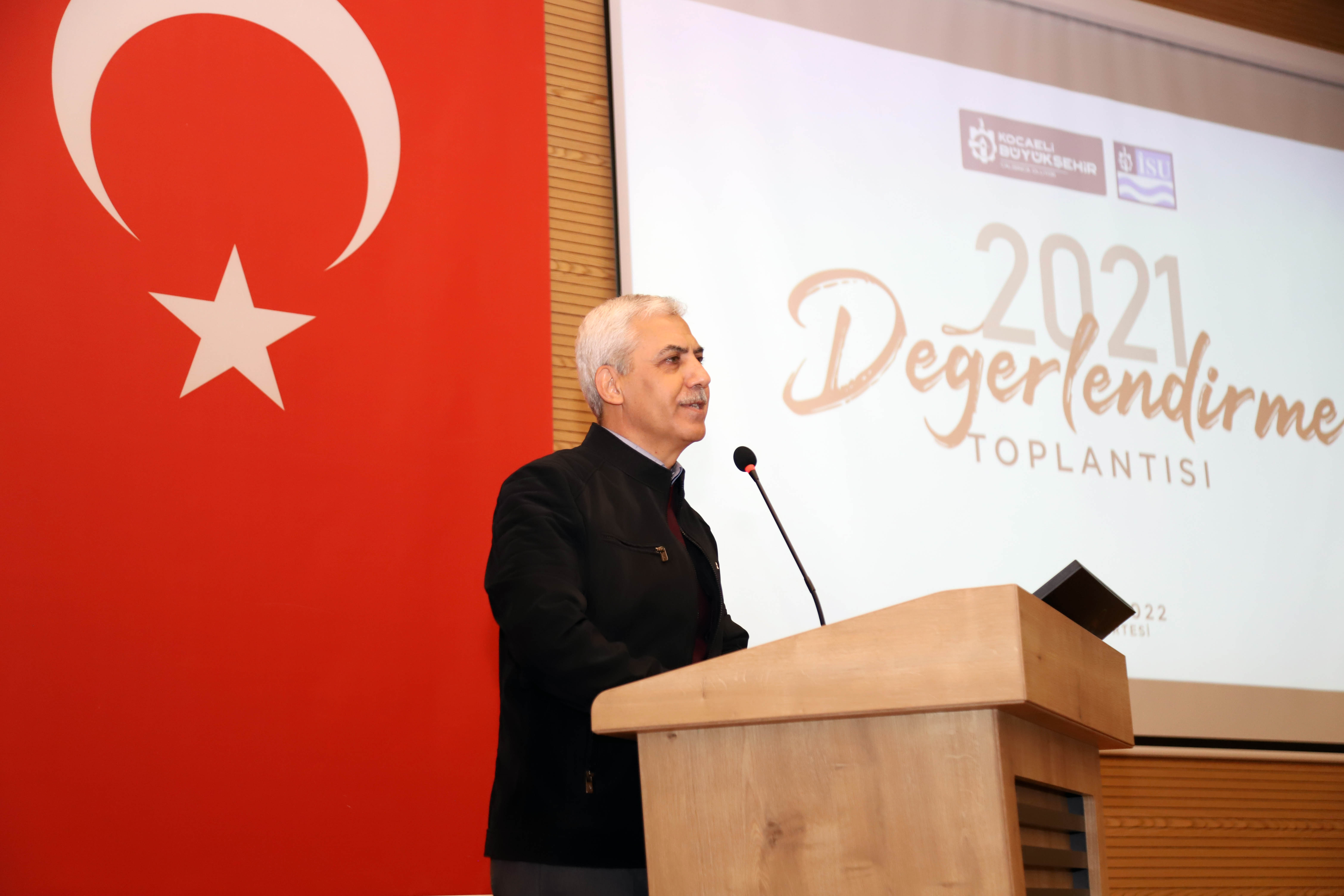 İSU 2021 YILI DEĞERLENDİRME TOPLANTISI YAPILDI