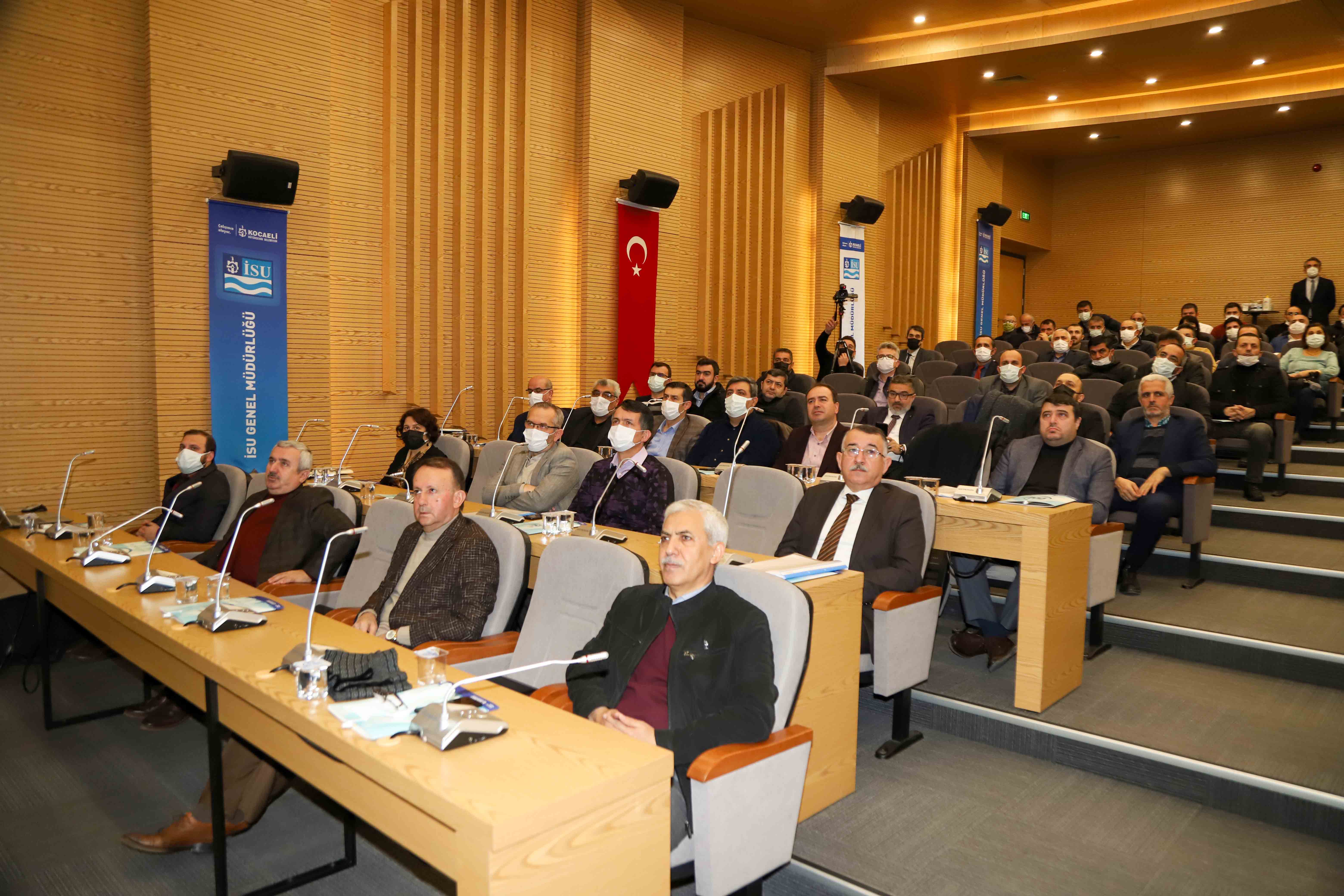 İSU 2021 YILI DEĞERLENDİRME TOPLANTISI YAPILDI