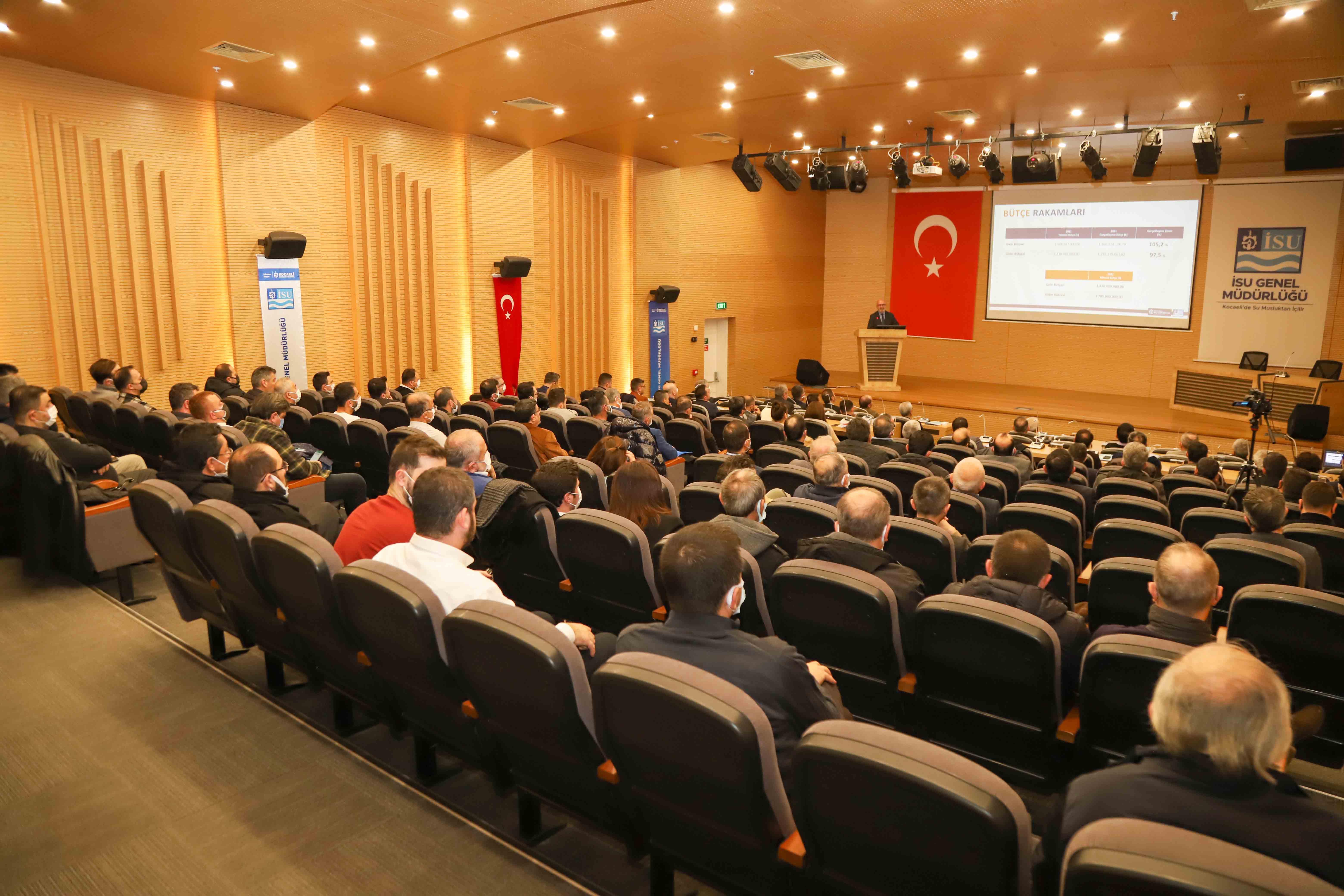 İSU 2021 YILI DEĞERLENDİRME TOPLANTISI YAPILDI