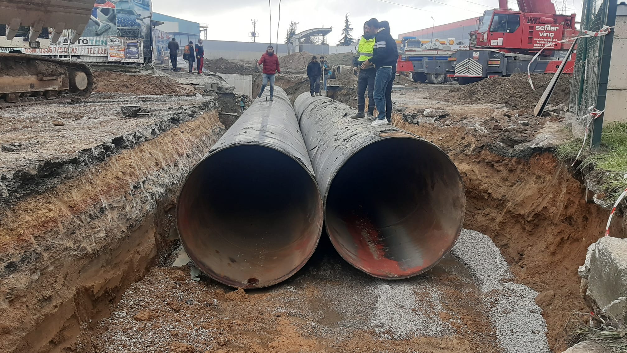 GEBZE’DE 2021 YILINDA 65 KM ALTYAPI, 45,2 MİLYON LİRA HARCAMA YAPILDI