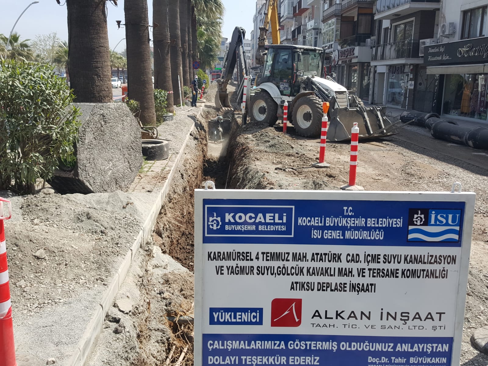 KARAMÜRSEL’DE 32,6 MİLYON TL HARCAMA VE 47,2 KM ALTYAPI YATIRIMI YAPILDI.