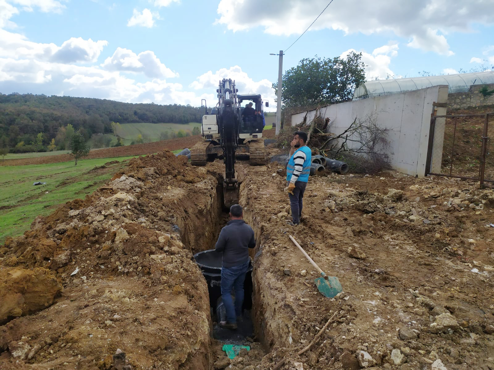 GEBZE DURAKLI ELEŞLİ’YE YENİ ATIKSU HATTI