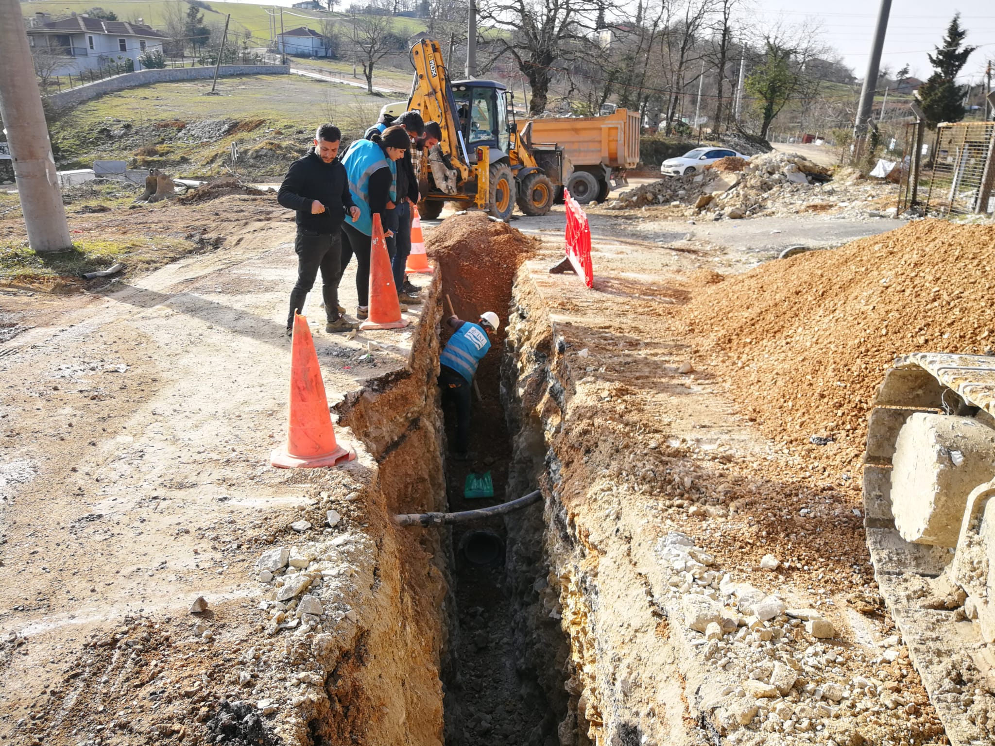 GEBZE DURAKLI ELEŞLİ’YE YENİ ATIKSU HATTI