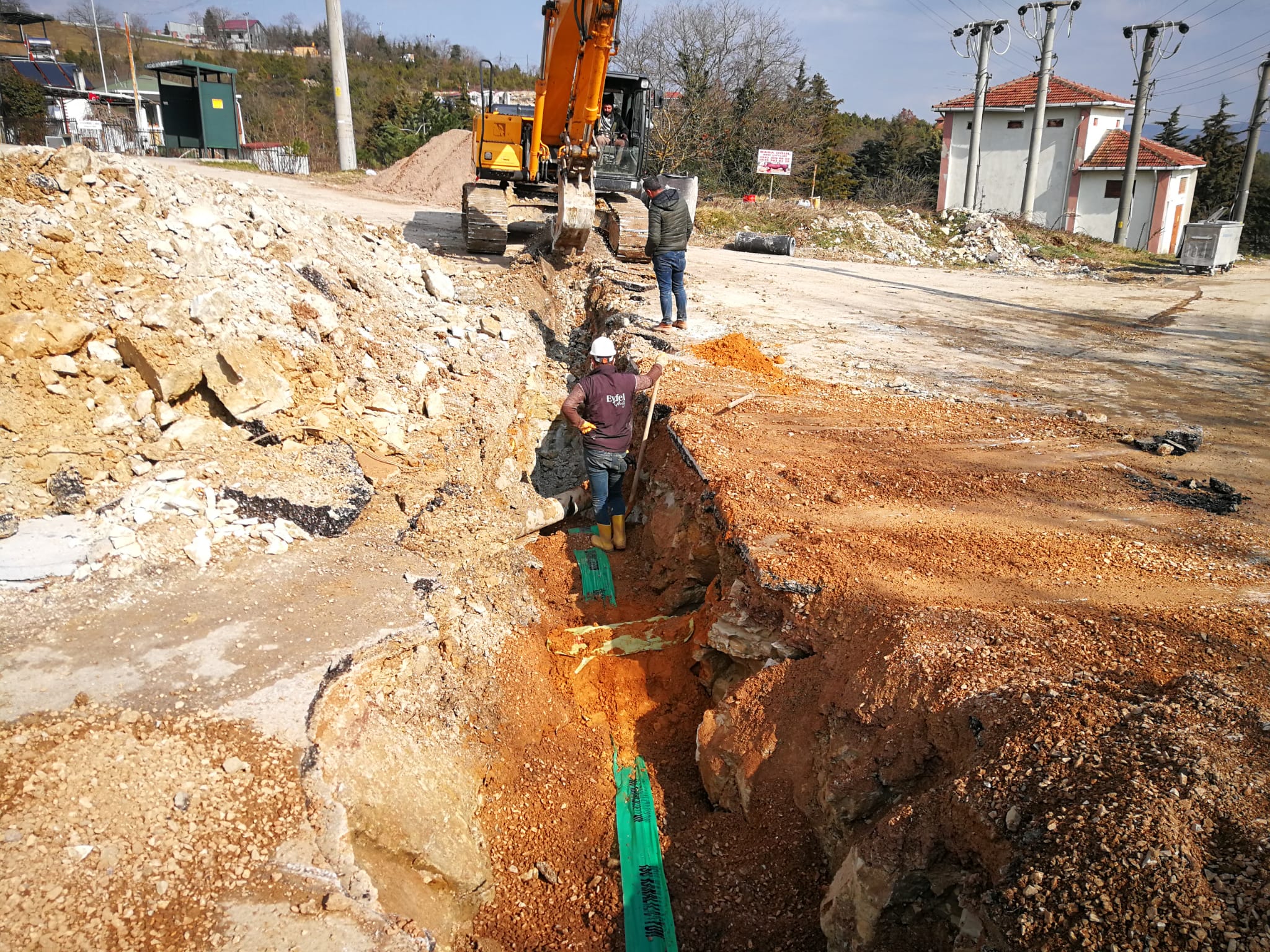 GEBZE DURAKLI ELEŞLİ’YE YENİ ATIKSU HATTI
