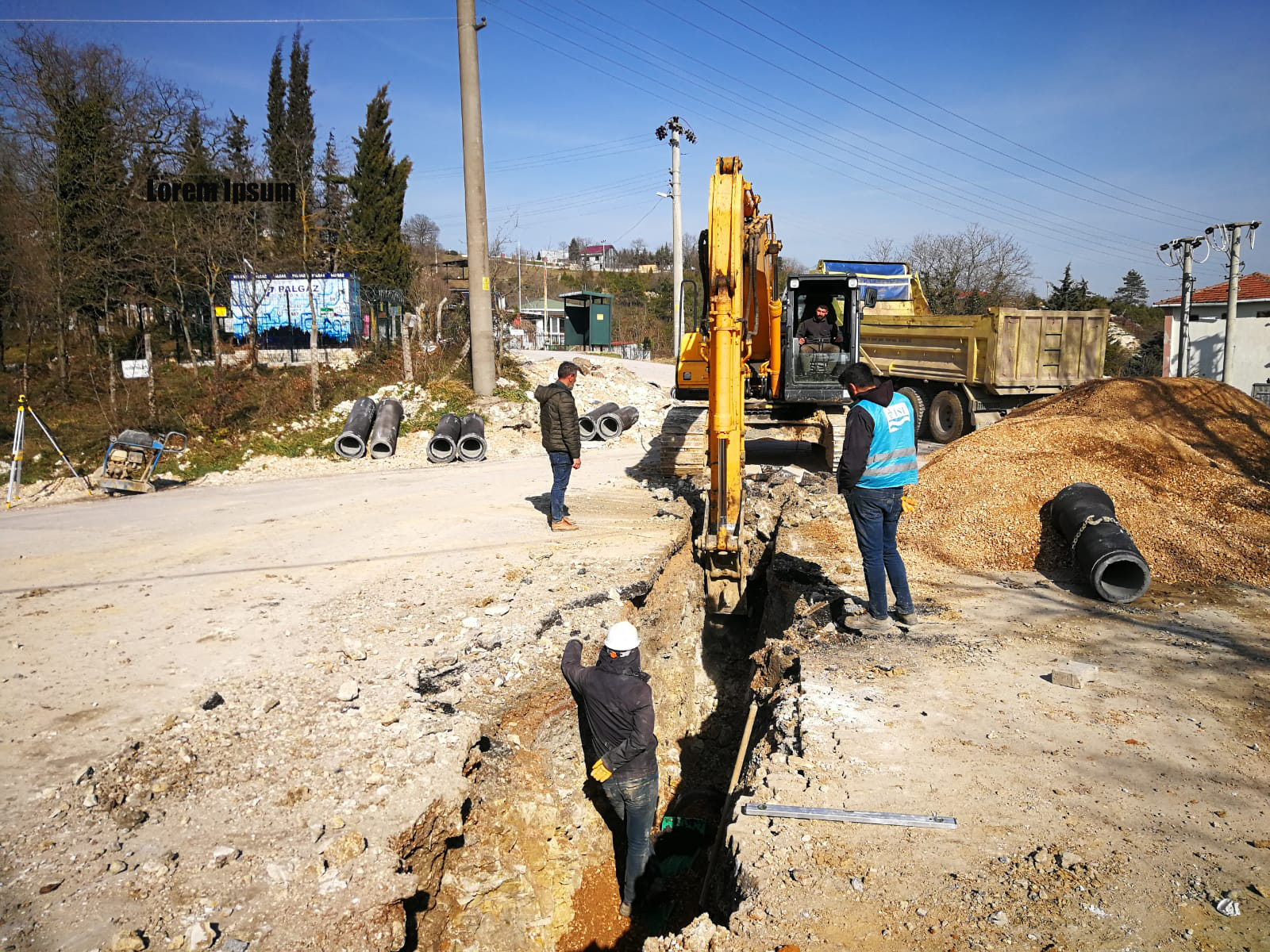 GEBZE DURAKLI ELEŞLİ’YE YENİ ATIKSU HATTI
