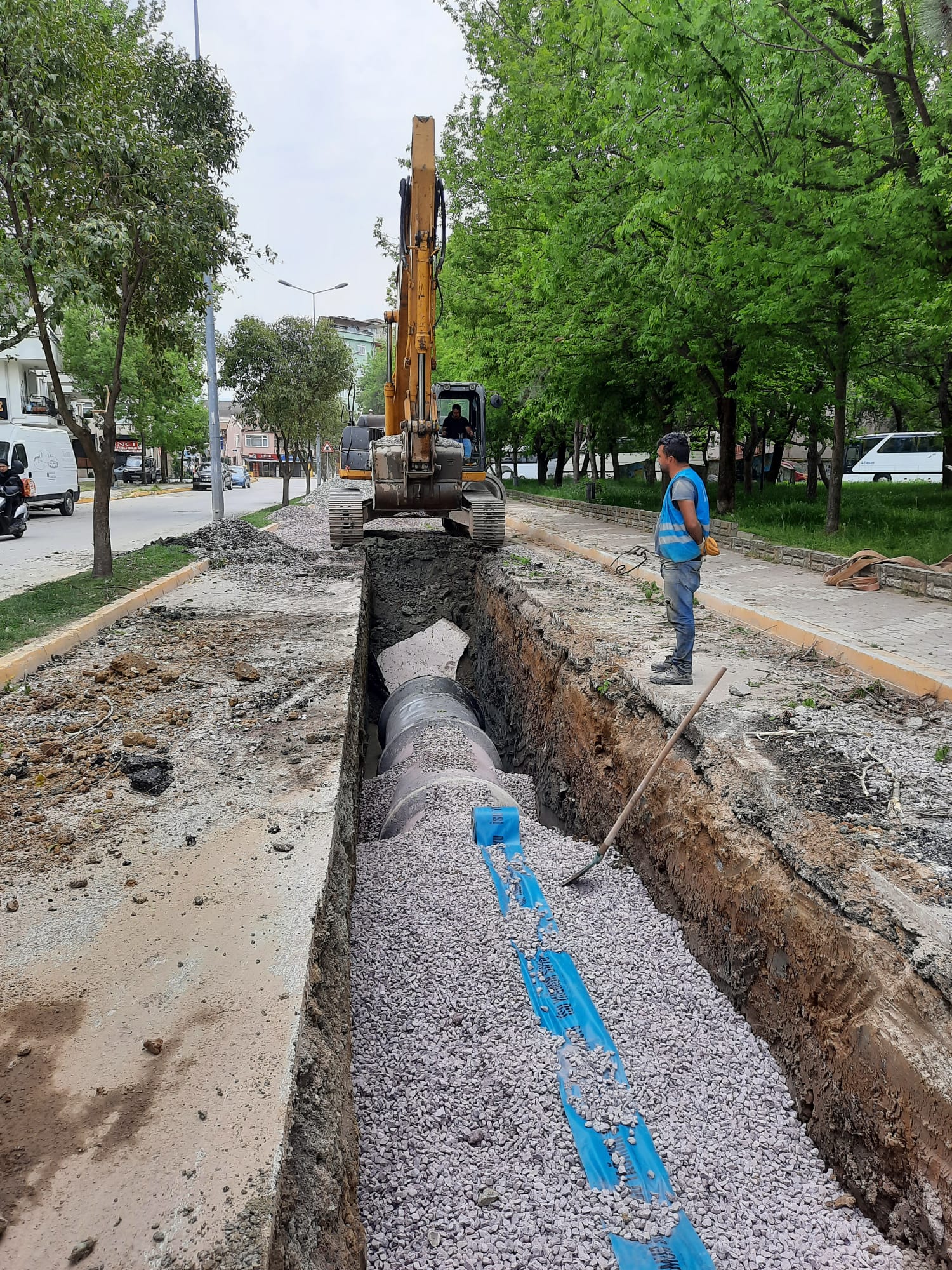 DONANMA KENTİ GÖLCÜK’TE 54,5 MİLYON TL VE 52,3 KM ALTYAPI YAPILDI