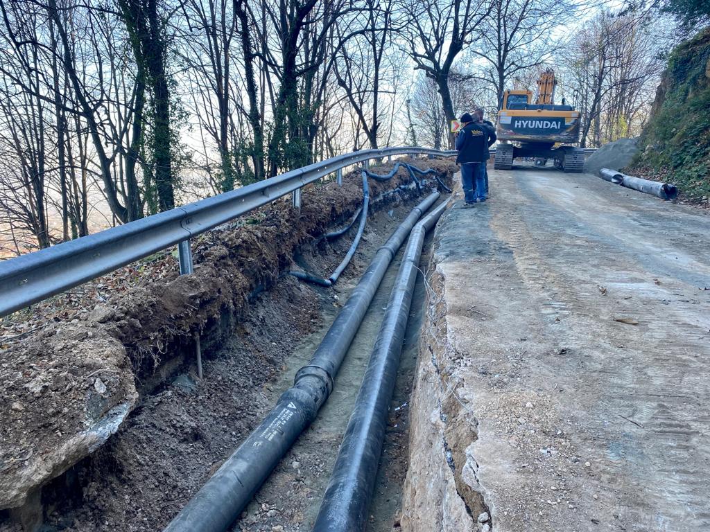 KIŞ VE DOĞA TURİZİM KENTİ KARTEPE’DE 54,7 MİLYON TL VE 57,6 KM ALTYAPI YAPILDI