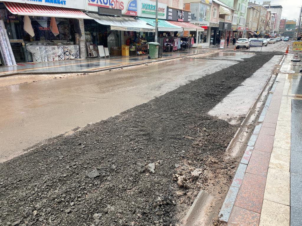   KÖRFEZ AĞADERE CADDESİNDE ALTYAPI ÇALIŞMALARI TAMAMLANDI  
