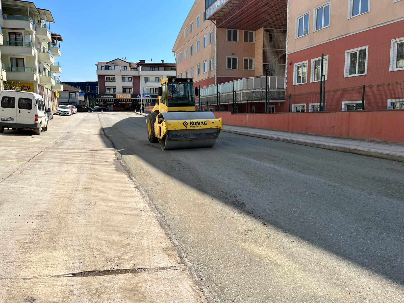 BAŞİSKELE BARBAROS MAHALLESİNDE ÜSTYAPI ÇALIŞMALARI YAPILIYOR