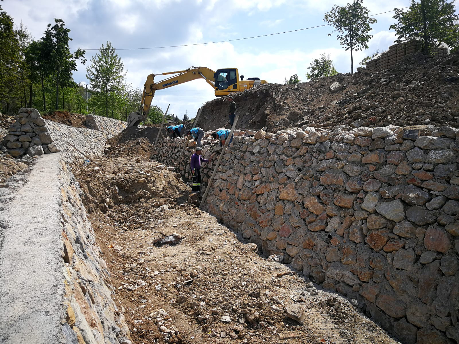 GEBZE TAVŞANLI DİLDERESİ ISLAH EDİLİYOR