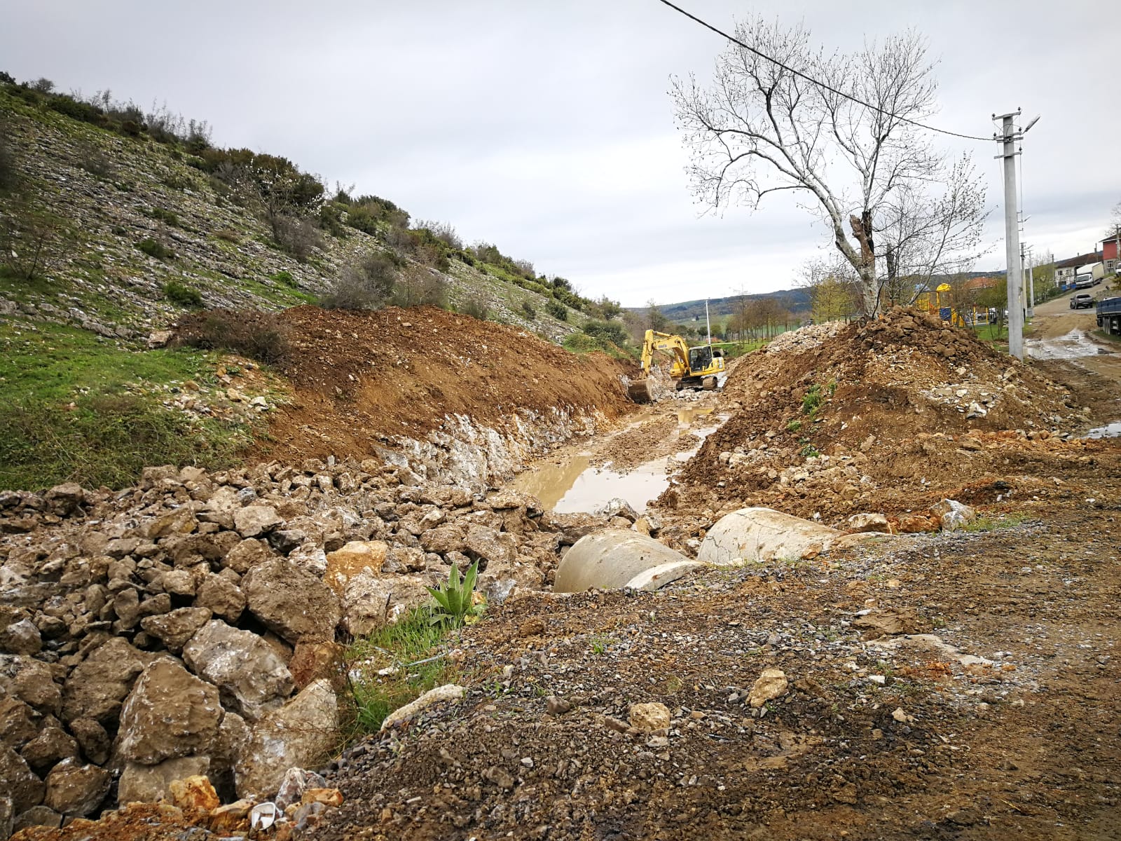 GEBZE TAVŞANLI DİLDERESİ ISLAH EDİLİYOR