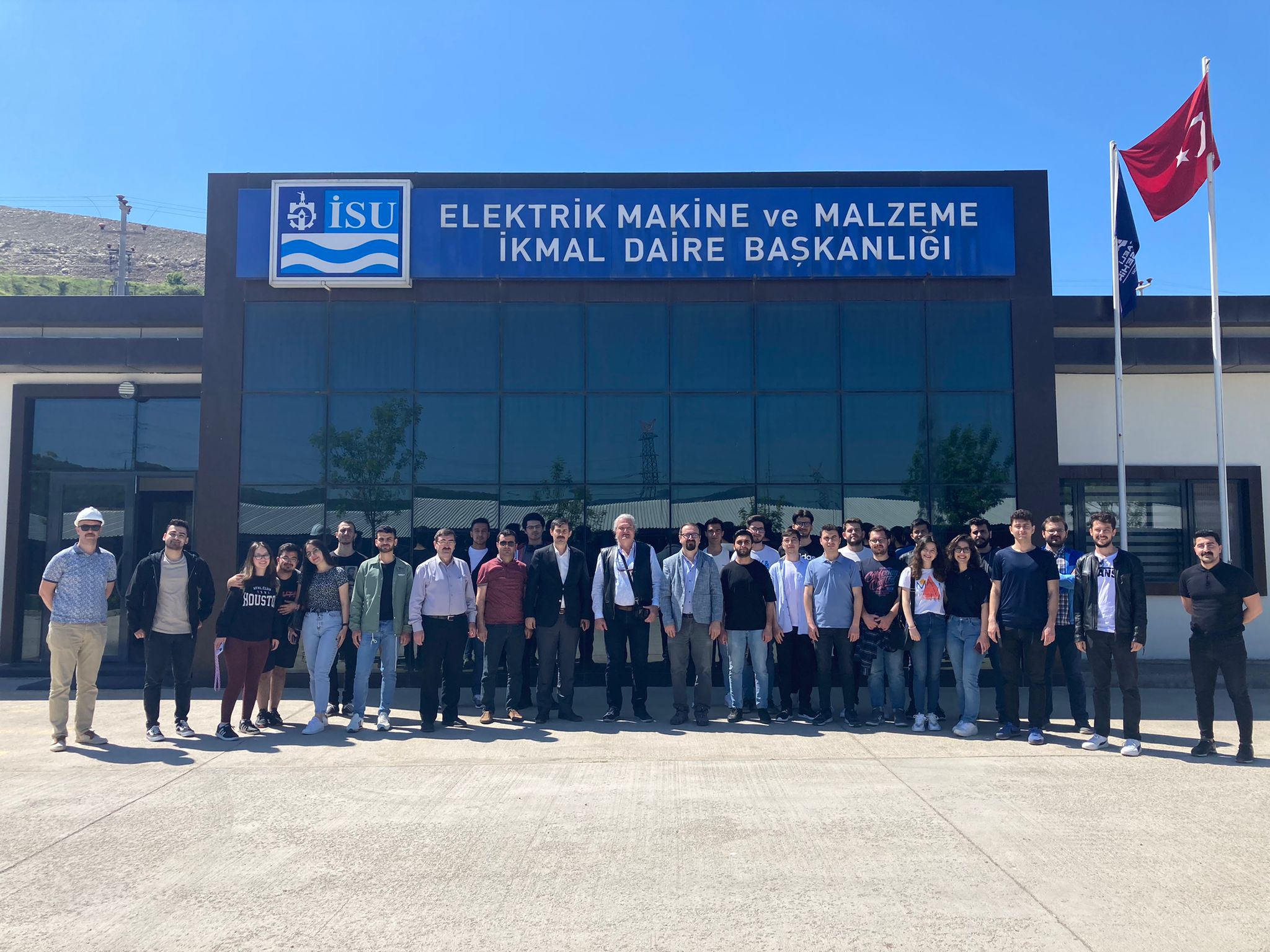 KOÜ ELEKTRİK MÜHENDİSLİĞİ ÖĞRENCİLERİ İSU TESİSLERİNİ GEZDİ