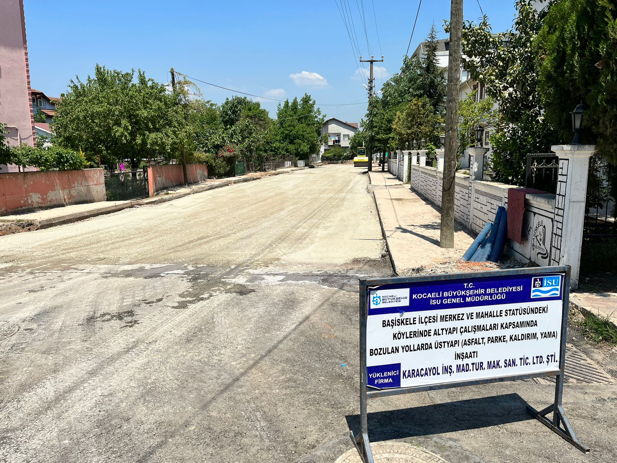 KOCAELİ GENELİNDE YOĞUN ÜSTYAPI ÇALIŞMALARI YAPILIYOR