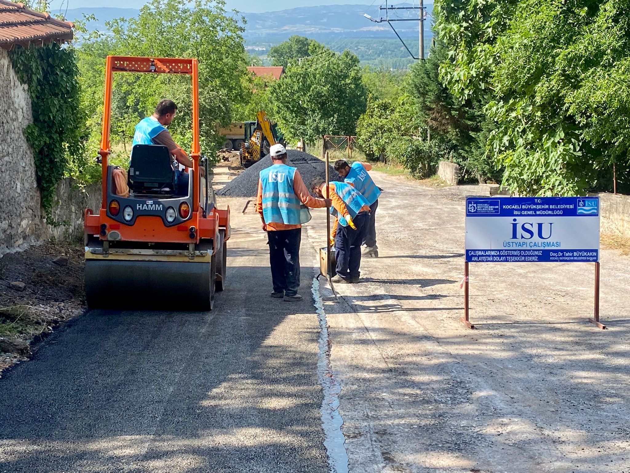 KOCAELİ GENELİNDE ÜSTYAPI ÇALIŞMALARI YILSONUNA KADAR TAMAMLANACAK