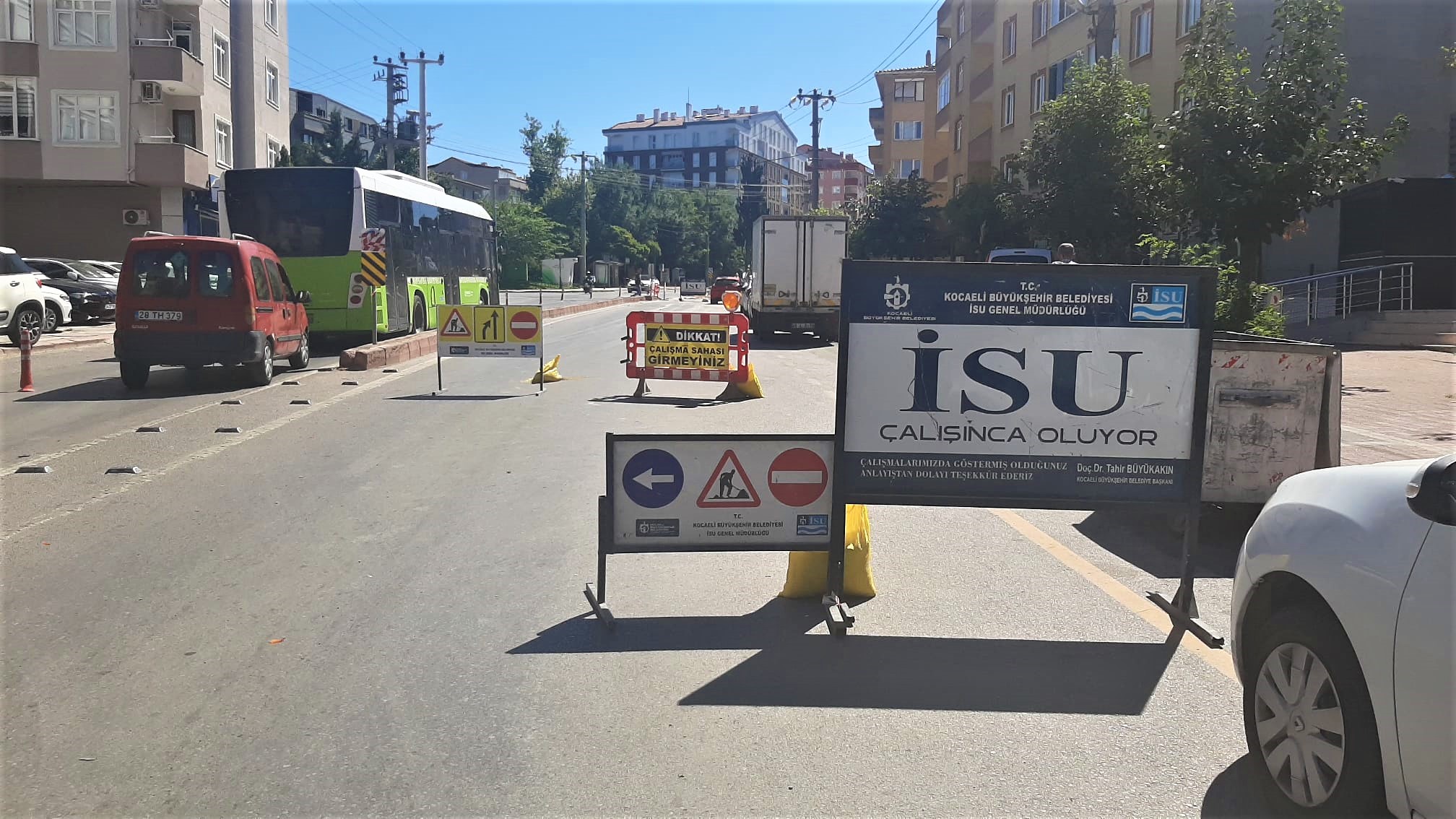 GEBZE OSMAN YILMAZ MAHALLESİNE YENİ YAĞMURSUYU HATTI
