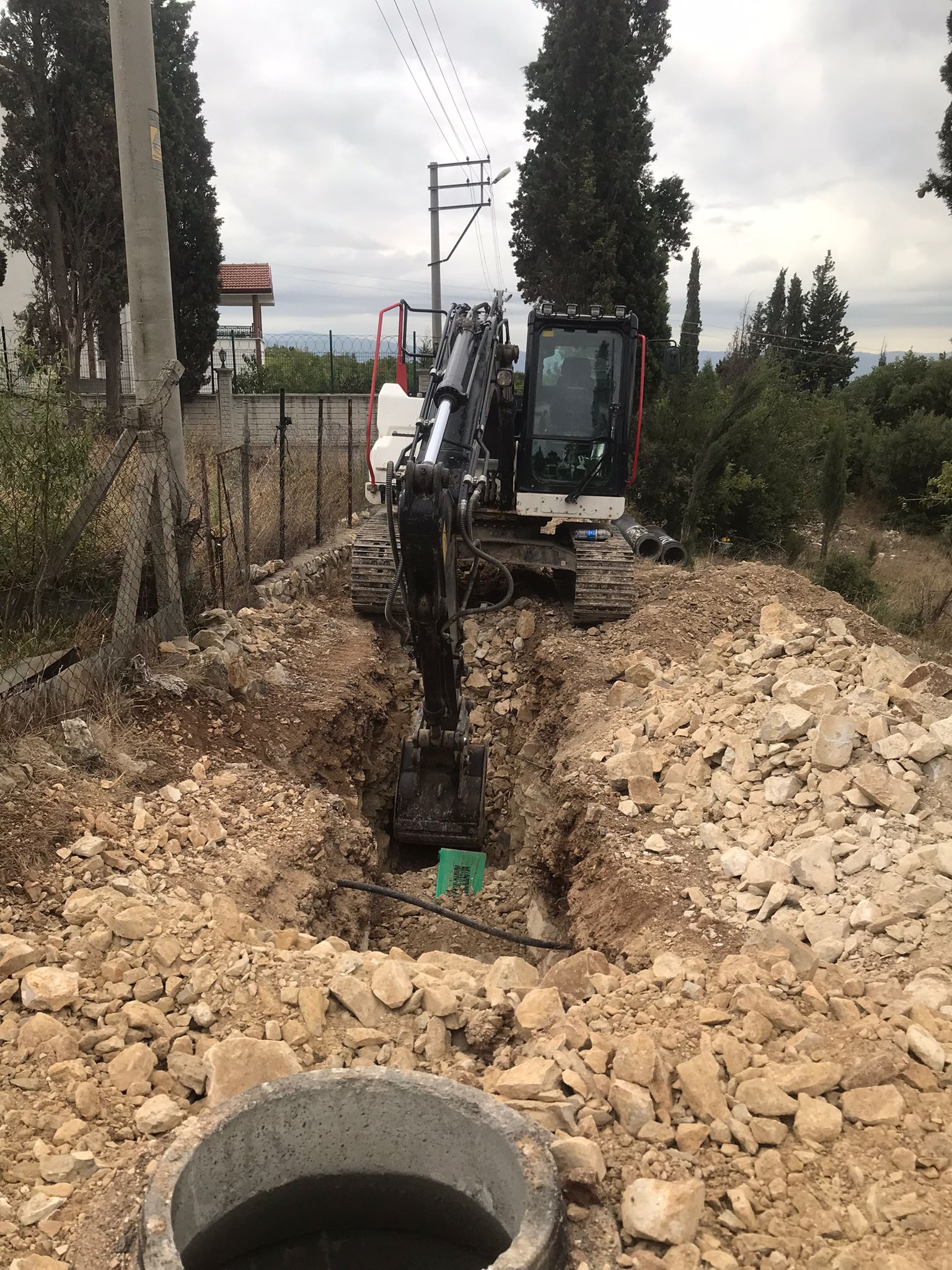 DİLOVASI TAVŞANCIL MAHALLESİNE YENİ ALTYAPI HATTI