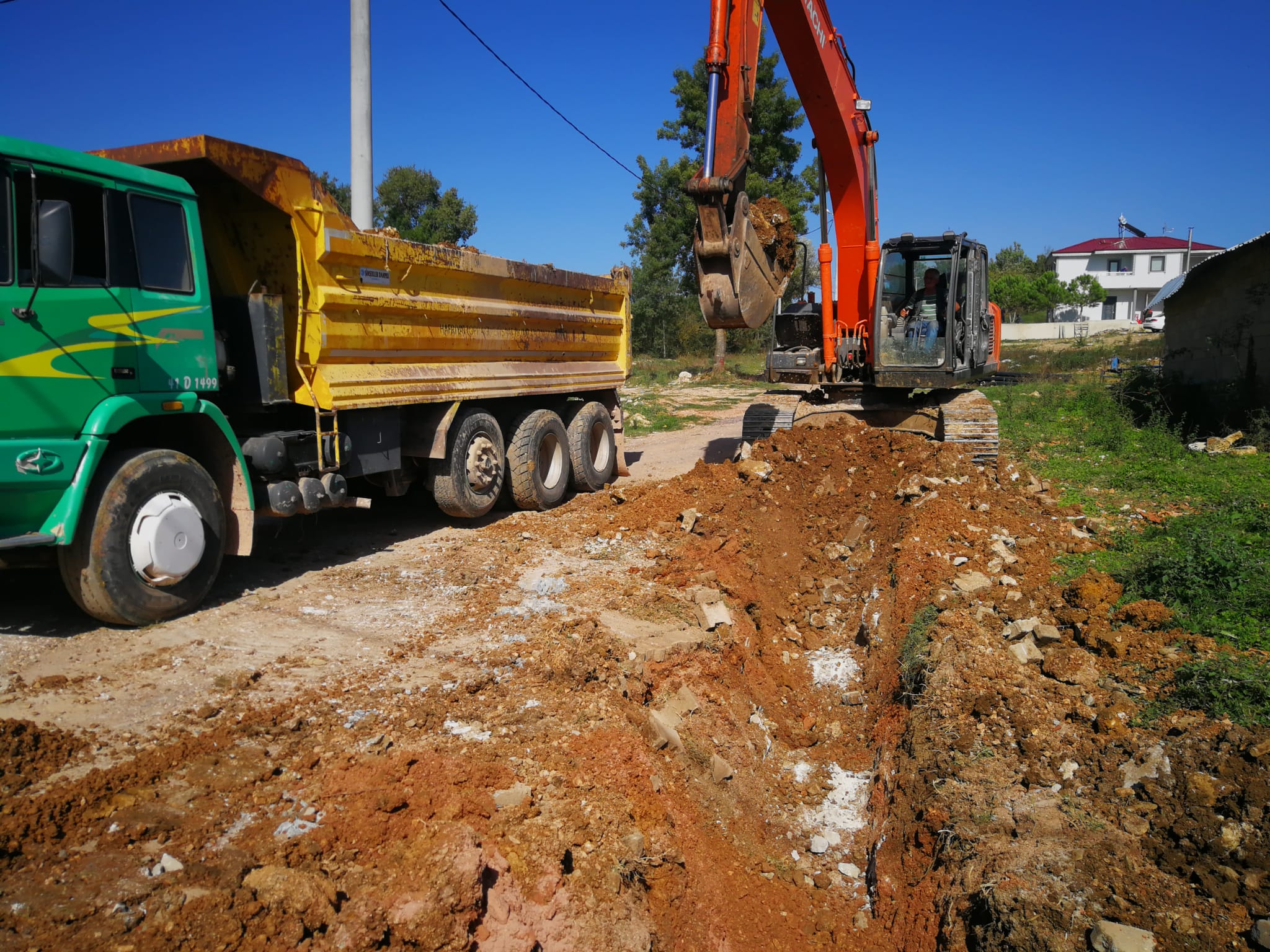 KÖRFEZ’DE 4 KIRSAL MAHALLE YENİ ALTYAPI HATTINA KAVUŞUYOR