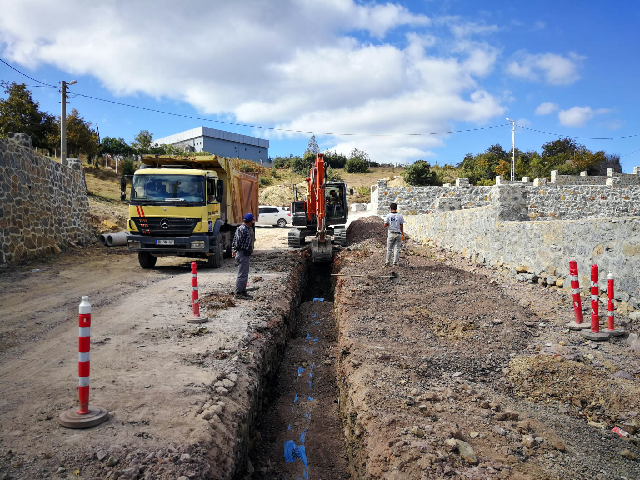 KÖRFEZ’DE 4 KIRSAL MAHALLE YENİ ALTYAPI HATTINA KAVUŞUYOR