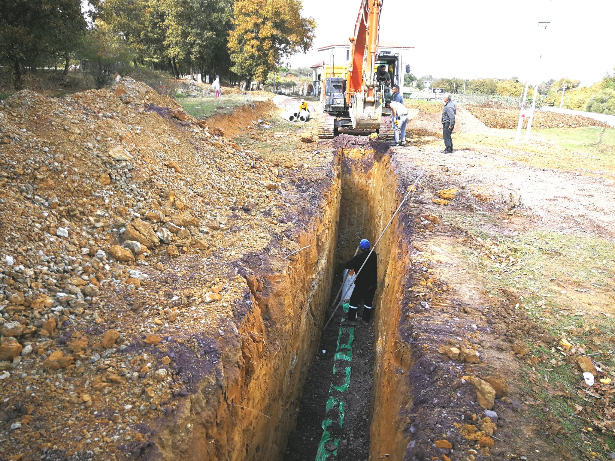 KÖRFEZ’DE 4 KIRSAL MAHALLE YENİ ALTYAPI HATTINA KAVUŞUYOR