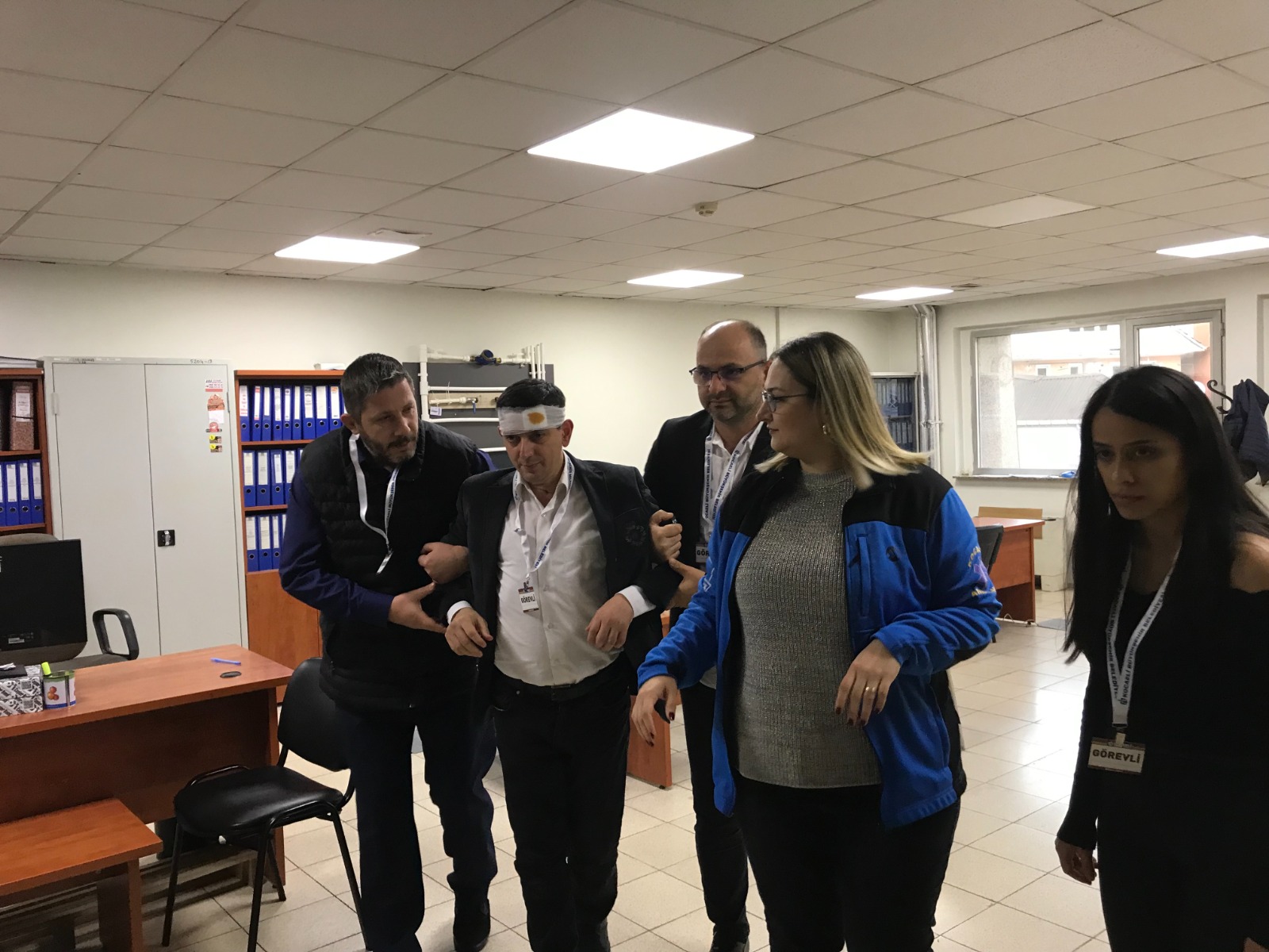 İSU’DAN 12 İLÇE ŞUBE MÜDÜRLÜĞÜ’NDE DEPREM TATBİKATI
