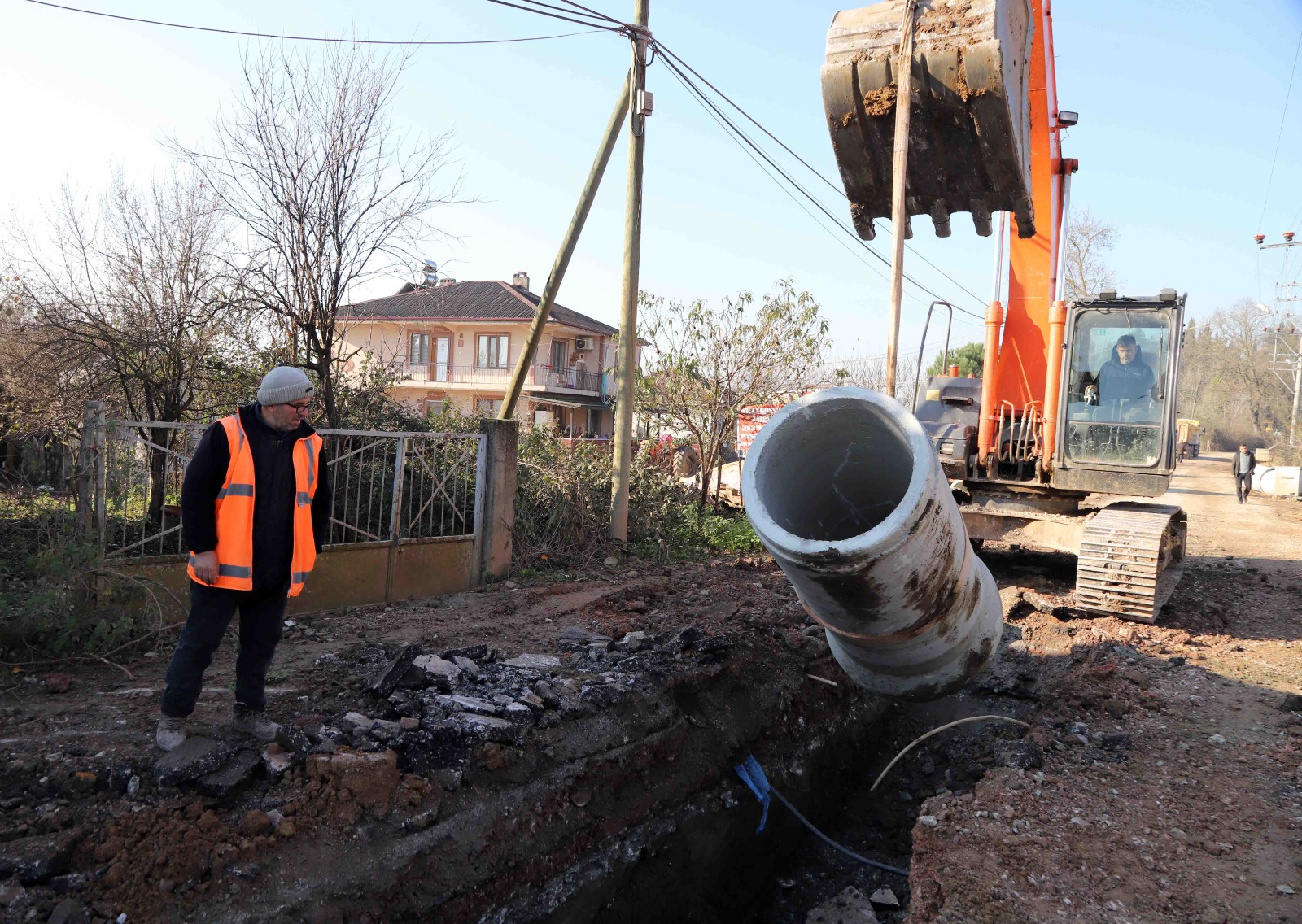 İZMİT ESELER’DE YAĞMURSUYU PROBLEMİNE SON